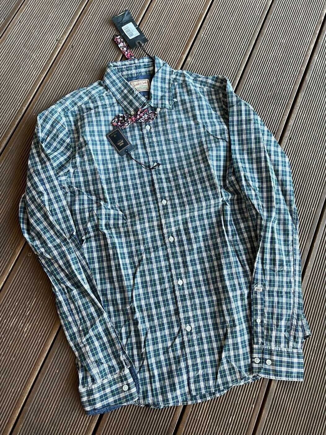 Scotch & Soda Check button shirt Scotch&Soda bow tie Size US M / EU 48-50 / 2 - 1 Thumbnail