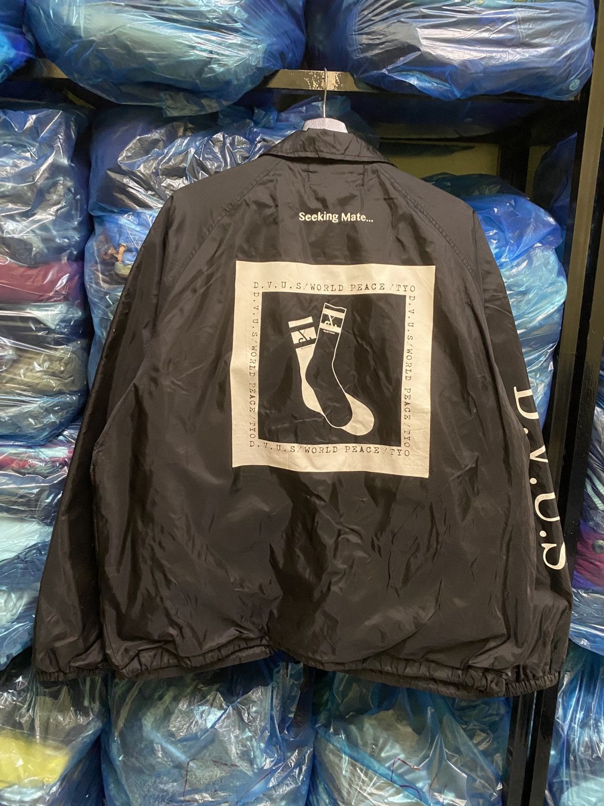 Other VINTAGE DIVUS WORLD PRESS NYLON COACH JACKET Size US L / EU 52-54 / 3 - 6 Thumbnail