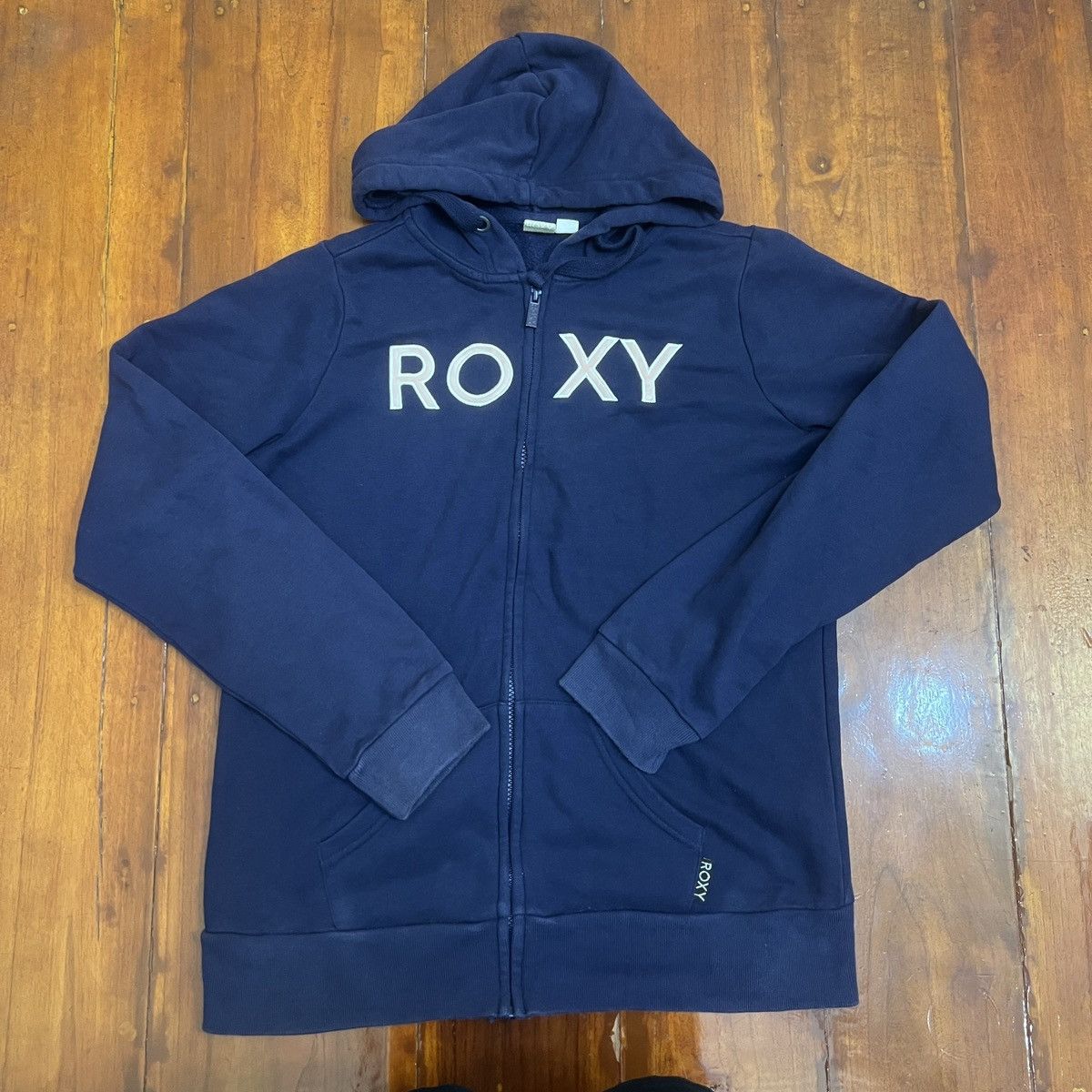 Sun Surf Roxy SpellOut Hoodie Size L / US 10 / IT 46 - 1 Thumbnail
