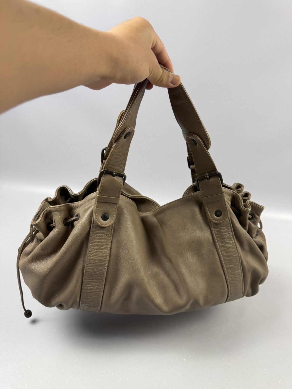 Gerard Darel Gerard darel 24h leather model brown/beige Size ONE SIZE - 2 Thumbnail