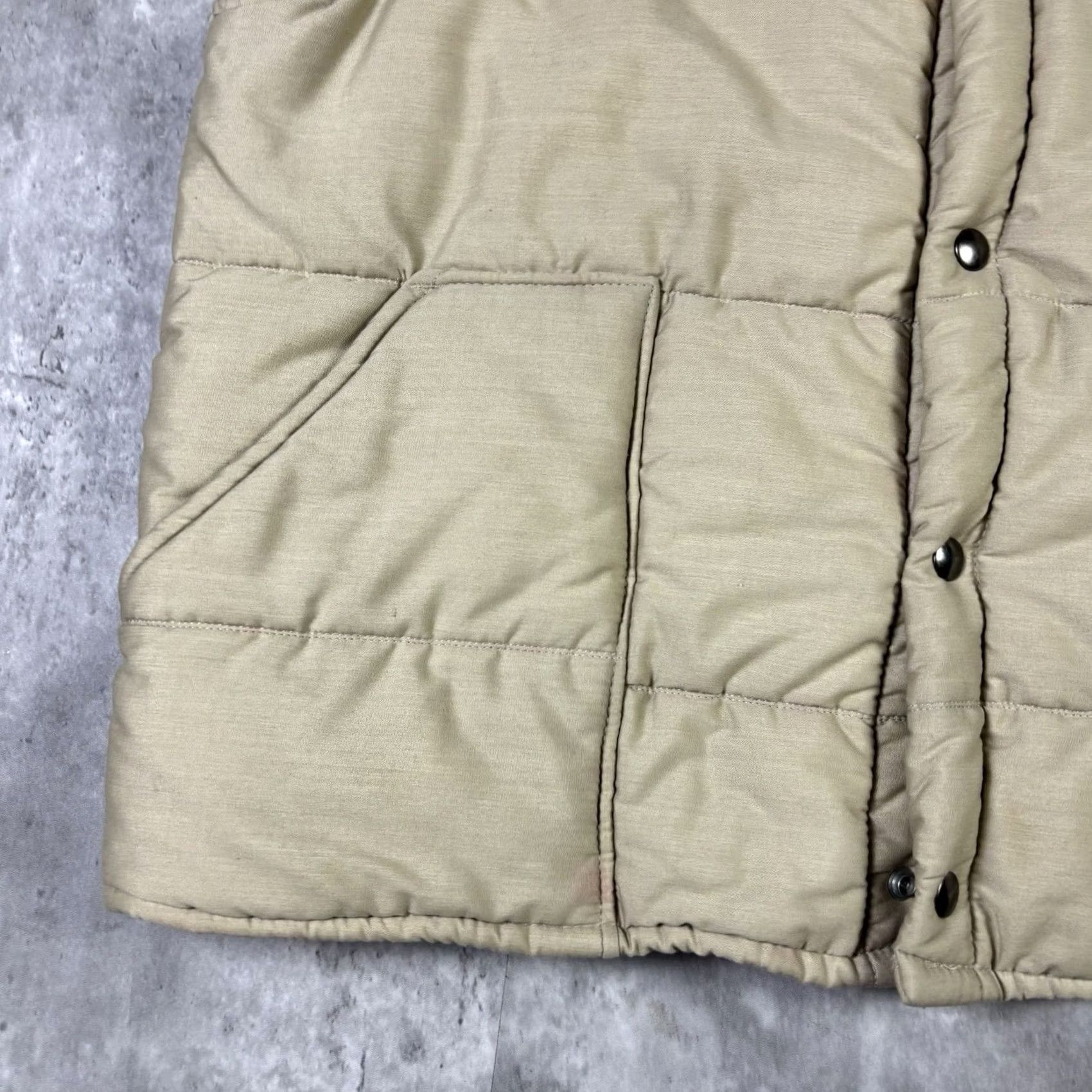 Vintage VINTAGE 70s Big Yank Down Button Snap Down Puffer Vest Mens M Size Brown Plaid Cotton Shell Lining Cotton Old School Size US M / EU 48-50 / 2 - 3 Thumbnail