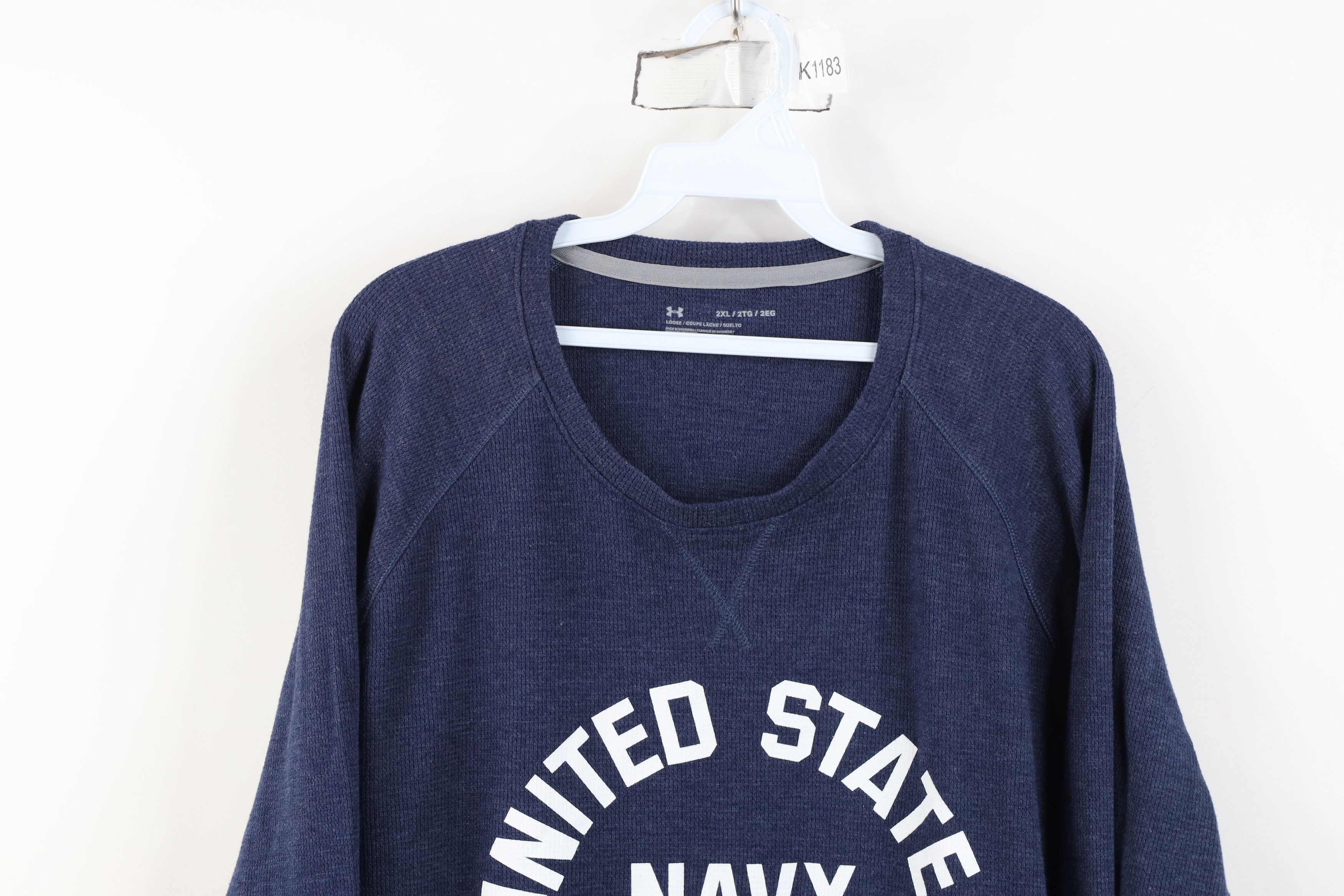 Under Armour Under Armour United States Academy Thermal Knit T-Shirt Size US XXL / EU 58 / 5 - 2 Thumbnail