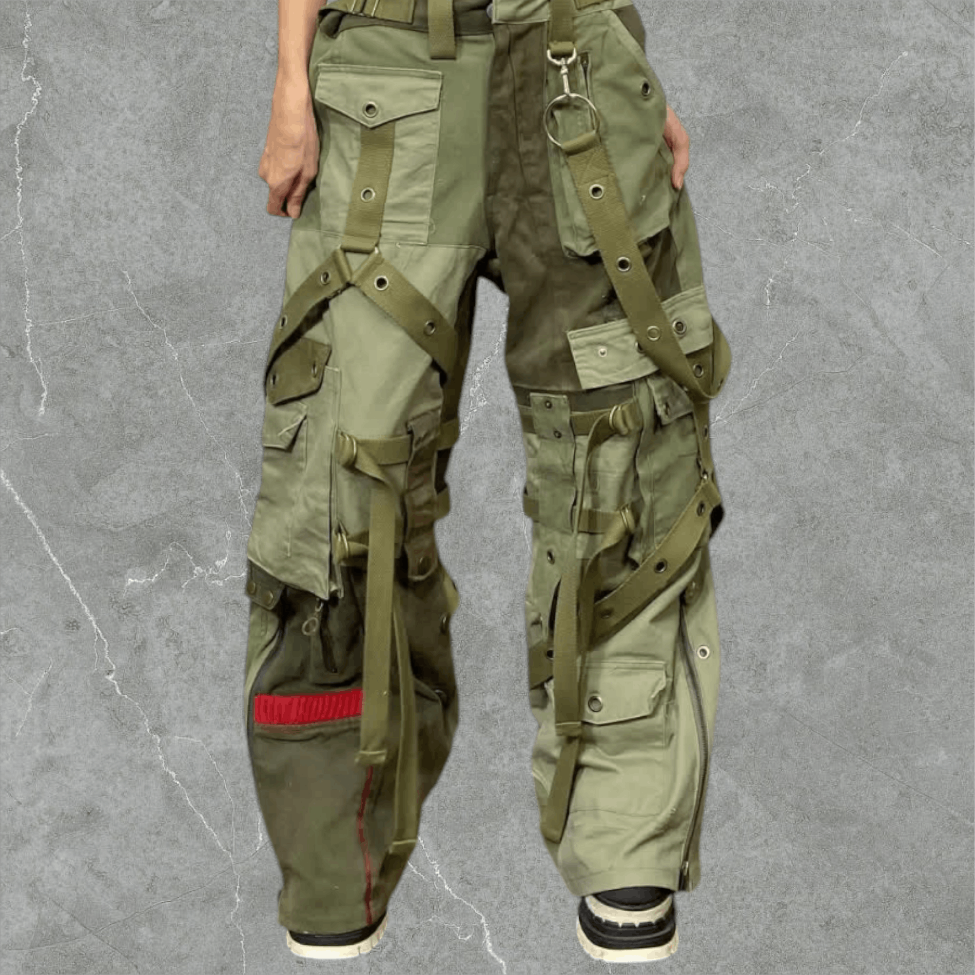 Other 1of1 upcycle Military canvas pants Size 29" - 3 Thumbnail