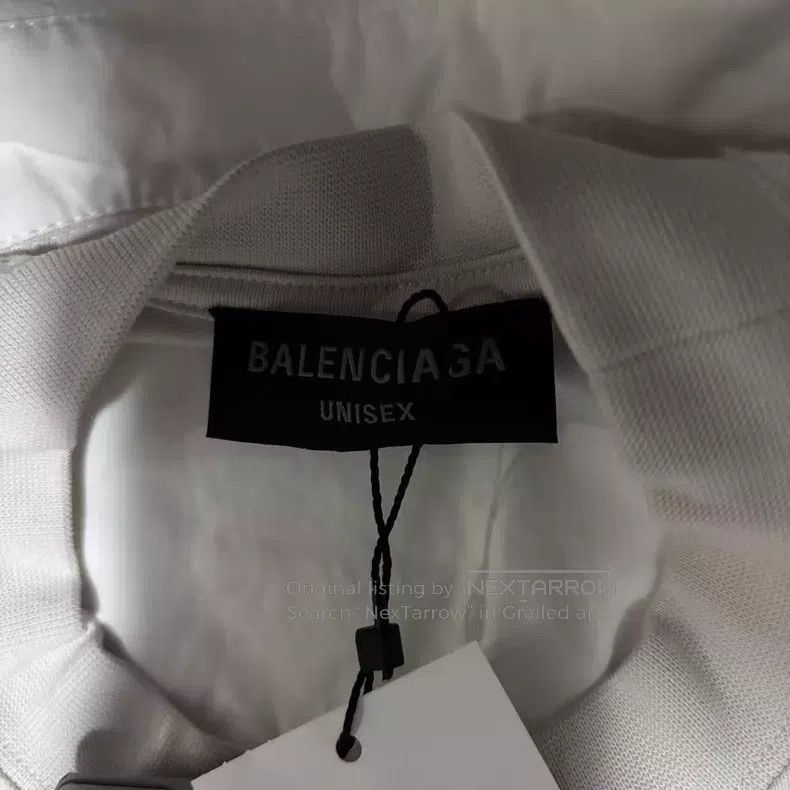Balenciaga Balenciaga Fake Two-Piece Pocket Shirt Short Sleeve Size US XS / EU 42 / 0 - 3 Thumbnail