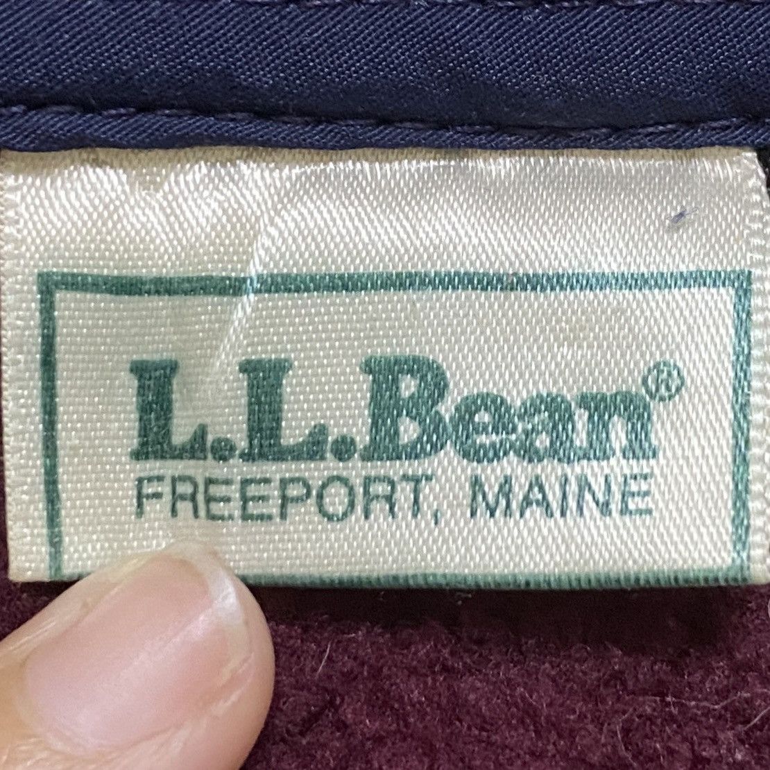 L.L. Bean × Vintage Vintage Brand L.L Bean Half Zipper Fleece 1990s Size US L / EU 52-54 / 3 - 10 Thumbnail