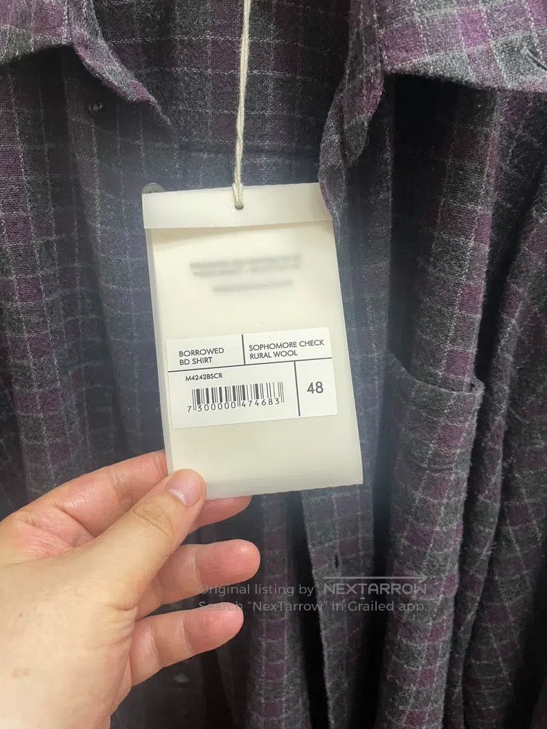 Our Legacy Our Legacy Loose Wool Shirt Size US M / EU 48-50 / 2 - 2 Thumbnail