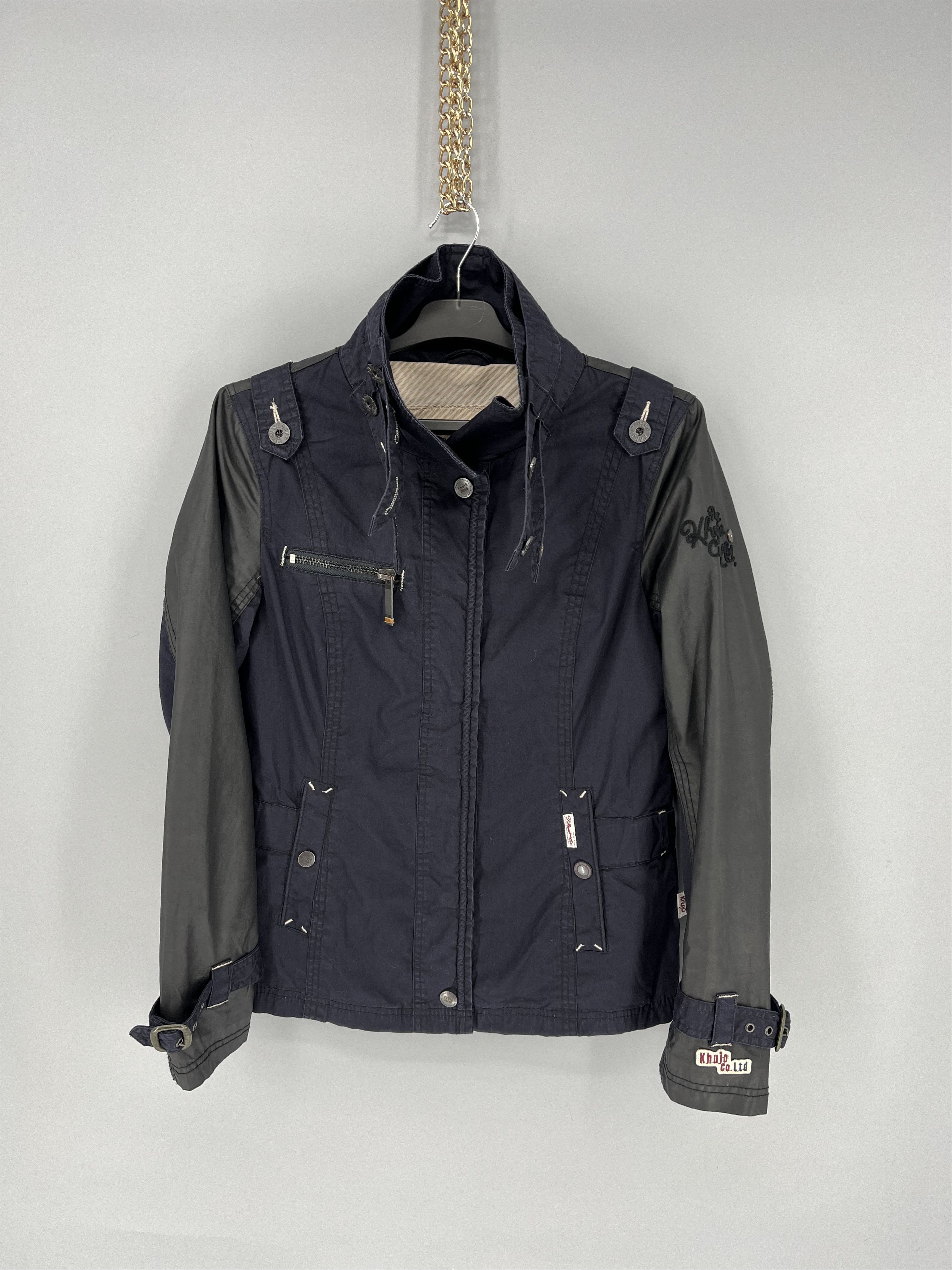 khujo Vintage KHUJO Military Jacket Womens Size L Streetwear Style Size L / US 10 / IT 46 - 1 Thumbnail