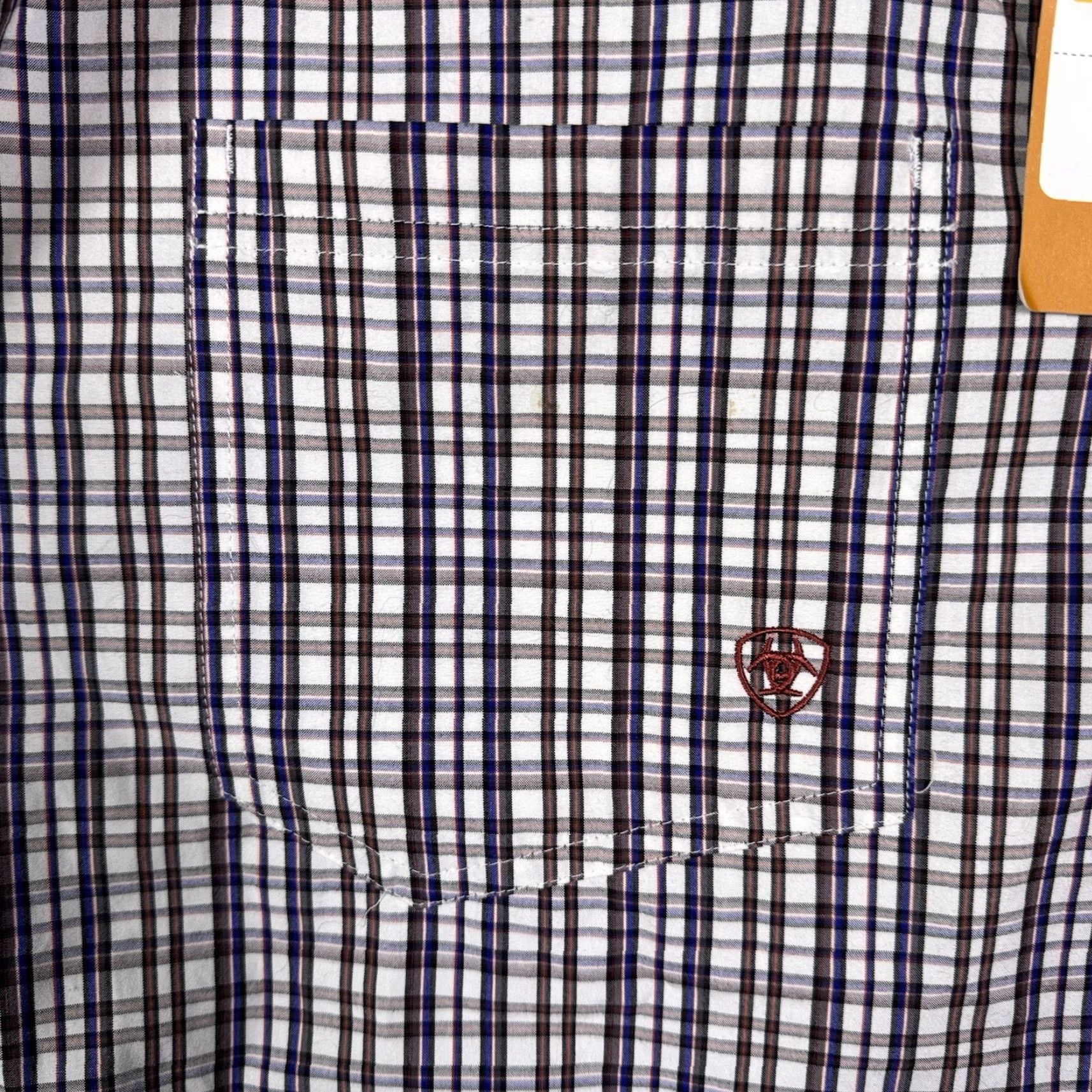Ariat Ariat Pro Series Shirt Men's 2XL XXL Adel Plaid Workwear Utility Wicking UPF Shirt Size US XXL / EU 58 / 5 - 5 Thumbnail