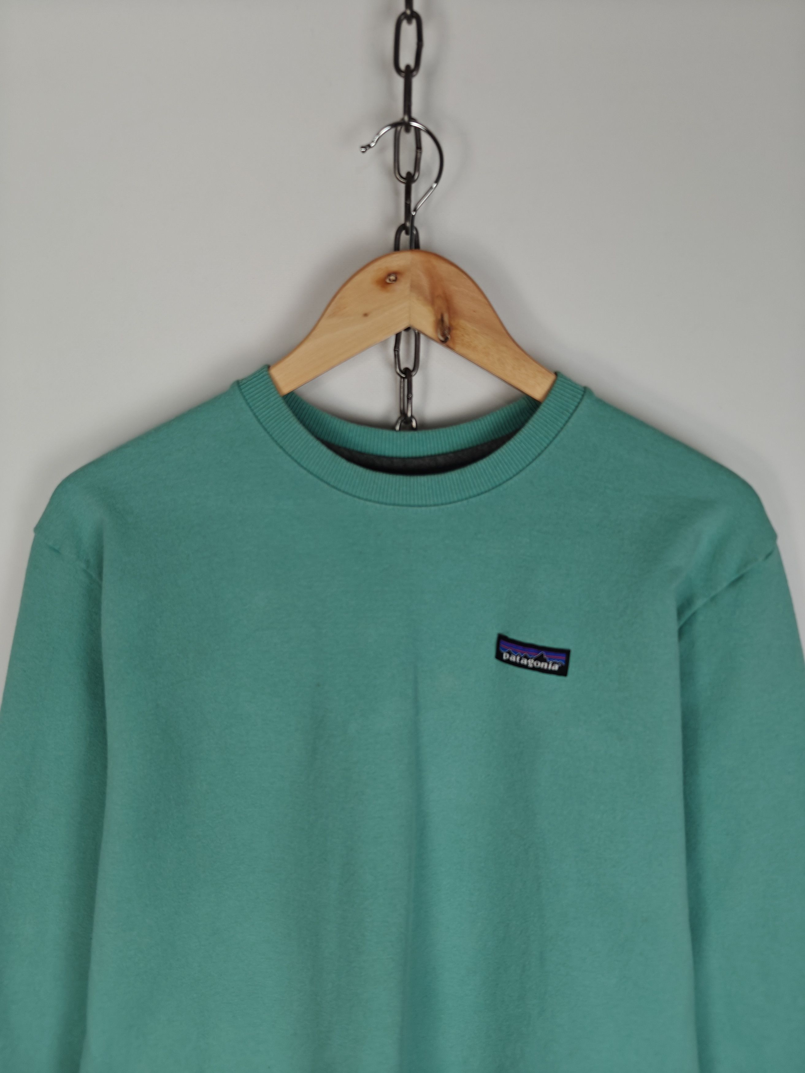 Patagonia Patagonia Sweatshirt Crewneck Pullover Regular Fit Emerald L Size US L / EU 52-54 / 3 - 2 Thumbnail