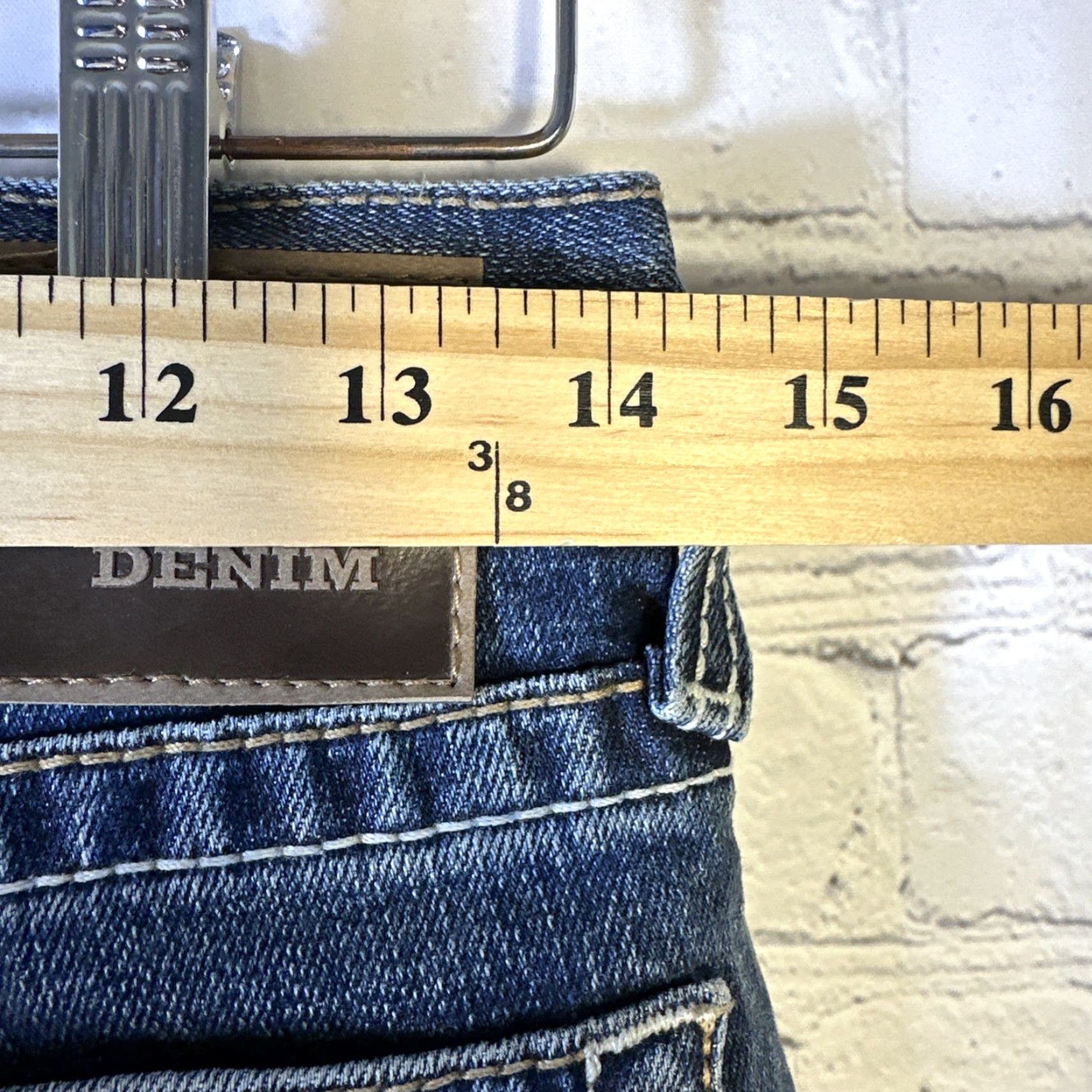 Ariat Jeans Adult 28/34 Blue Slim M8 Western 5-Pocket Denim Cotton Mens