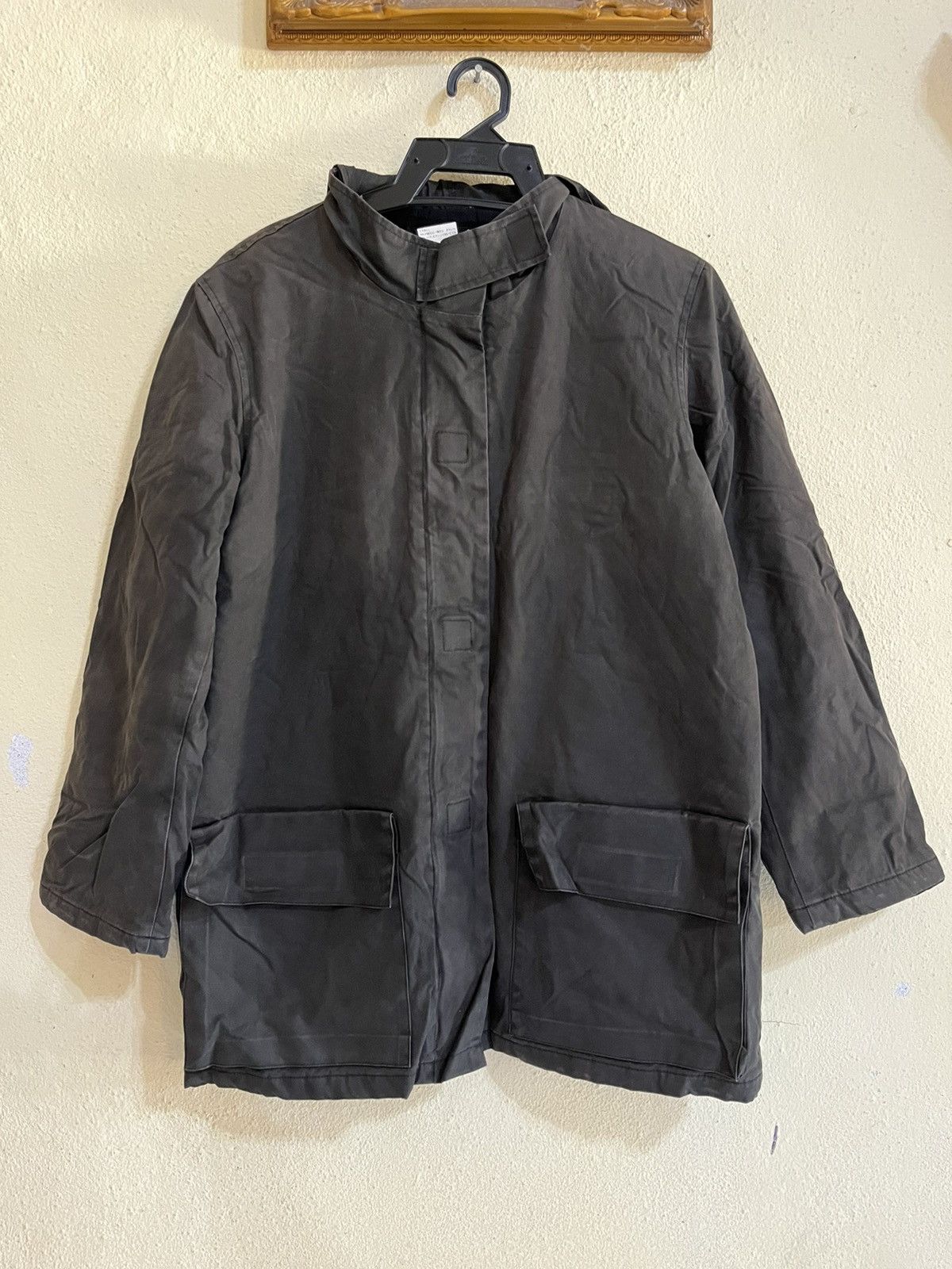 agnes b. Vintage Agnes b. Hoodie Double Pocket Jacket Nice Design Size US M / EU 48-50 / 2 - 1 Thumbnail