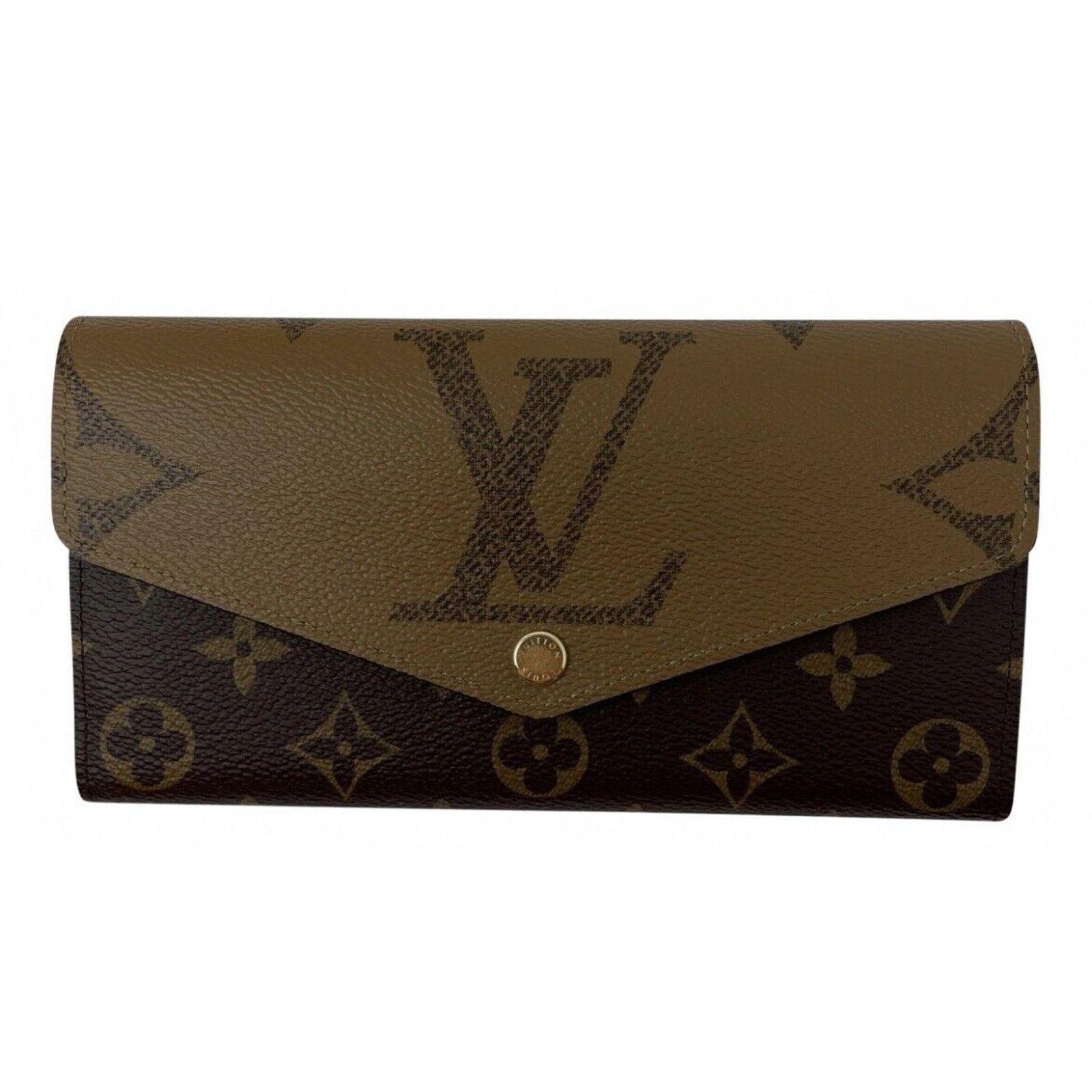Louis Vuitton Louis Vuitton Giant Flower Monogram Reverse Sarah Wallet Size ONE SIZE - 12 Thumbnail