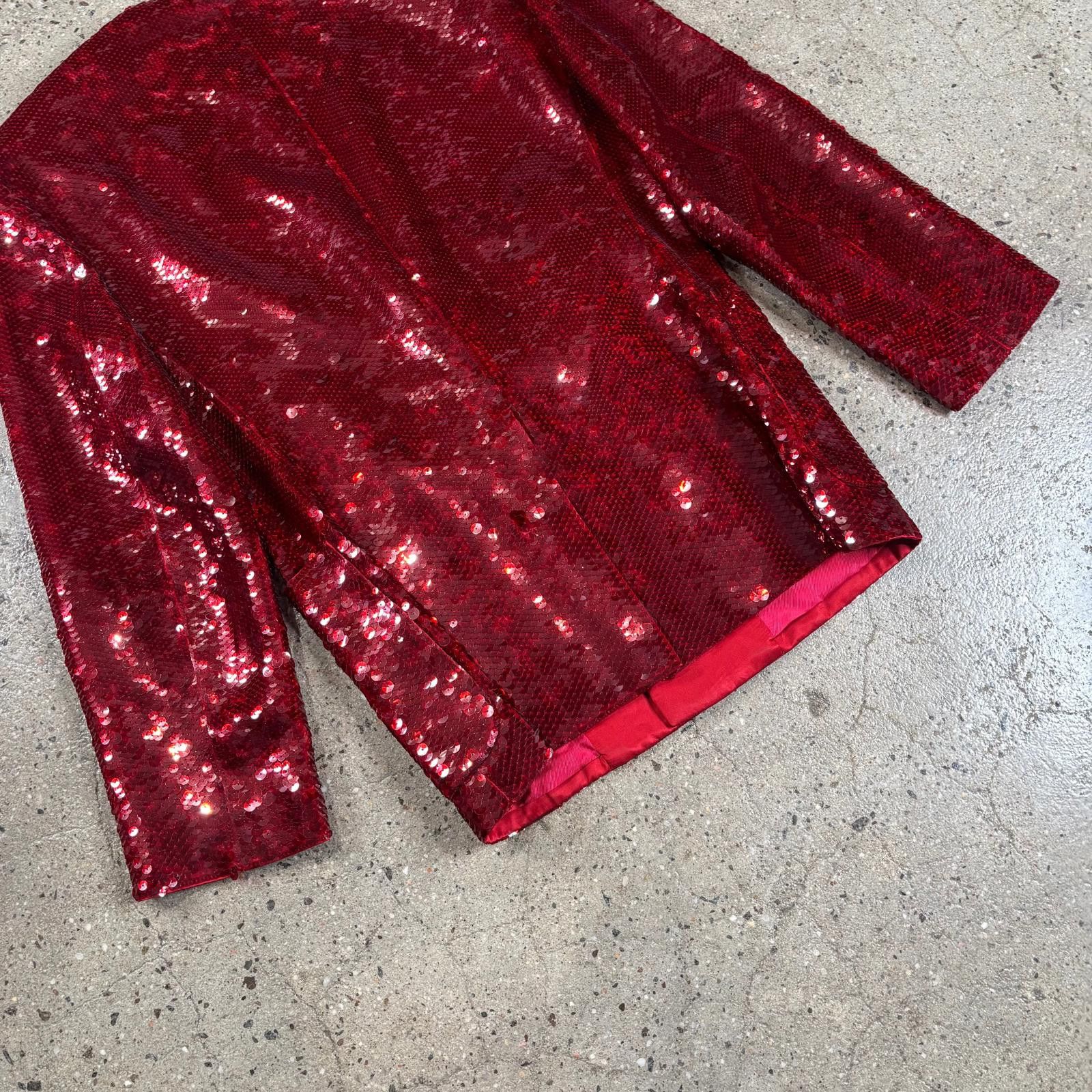 Gucci Gucci Salon Sequin Blazer Jacket Size US M / EU 48-50 / 2 - 10 Thumbnail