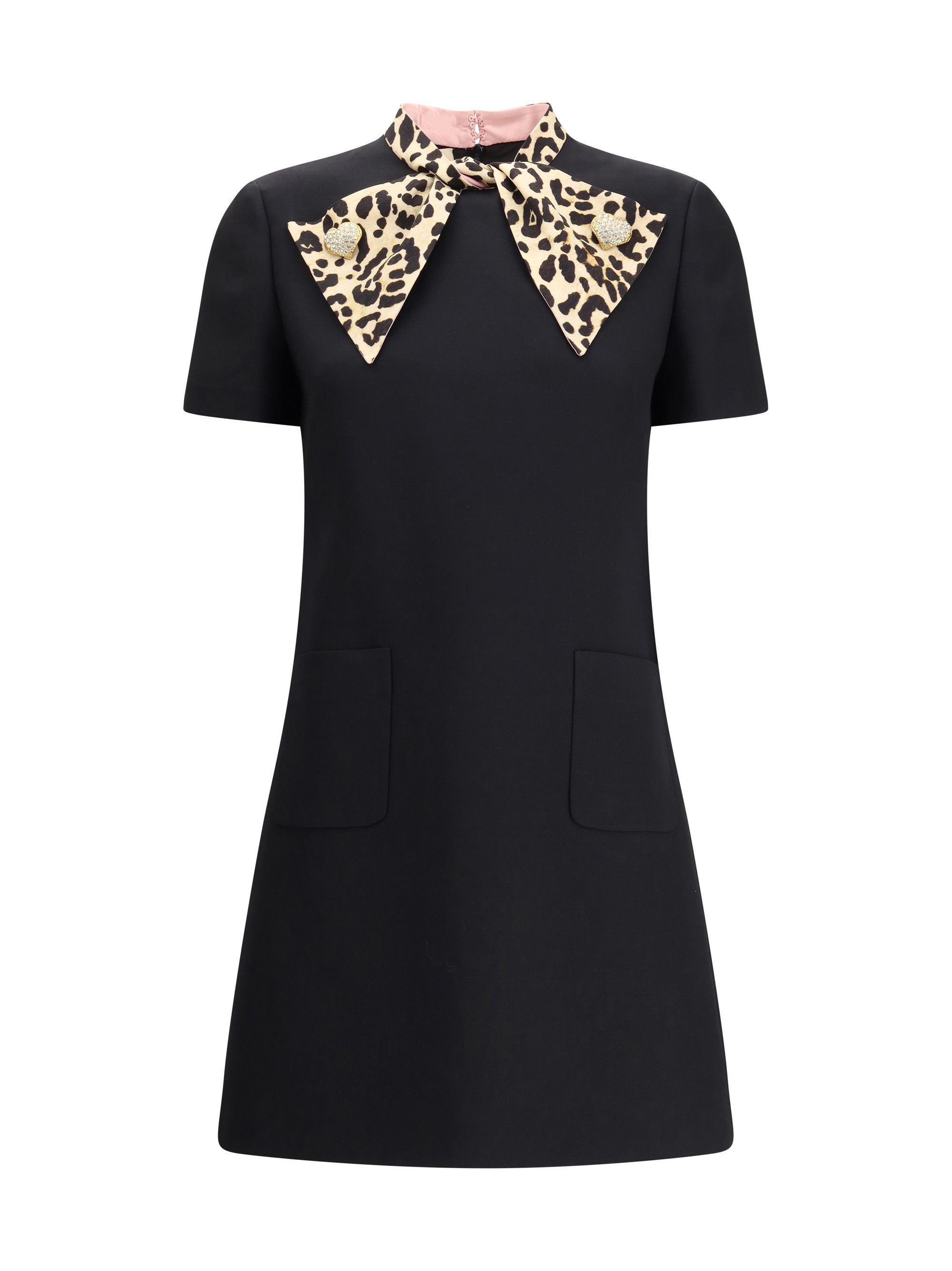 Valentino Crepe couture short Dress Size M / US 6-8 / IT 42-44 - 1 Thumbnail