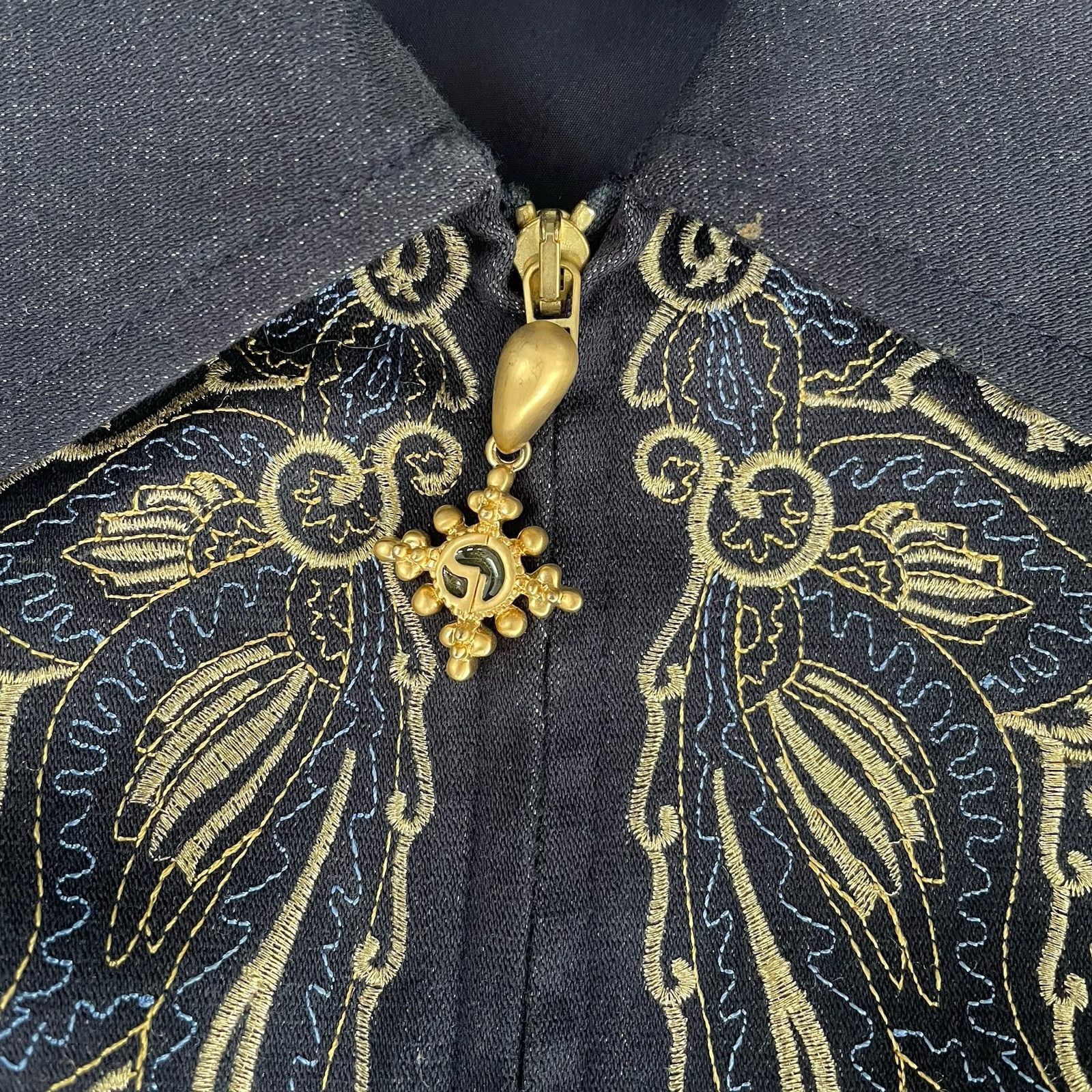 St. John Vtg St. John Sport 2 Pc Sz Small Denim Western Zip Jacket & Size S / US 4 / IT 40 - 9 Thumbnail