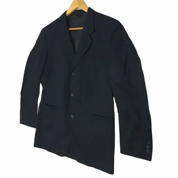 Yohji Yamamoto Vtg YOHJI YAMAMOTO SIGNATURE x A.A.R Durban Blazer Coat Size US L / EU 52-54 / 3 - 4 Thumbnail