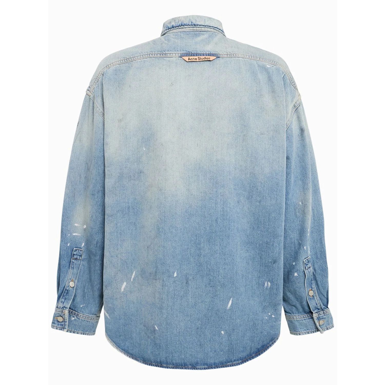 Acne Studios ACNE STUDIOS Setar $730 Blue Shirt New & Authentic (Men's si Size US L / EU 52-54 / 3 - 2 Thumbnail