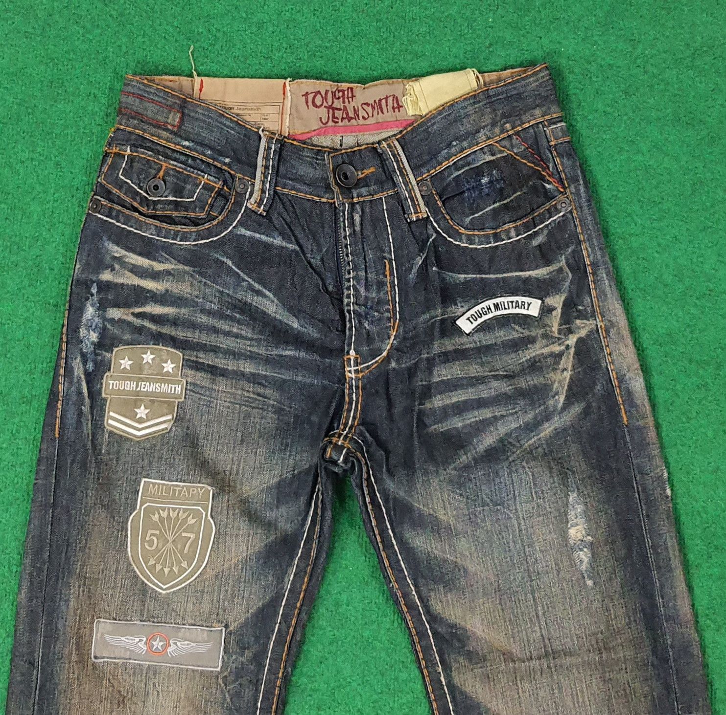 Vintage Vintage Tough Jeansmith Street Aesthetic Jeans C258N18 Size US 32 / EU 48 - 2 Thumbnail