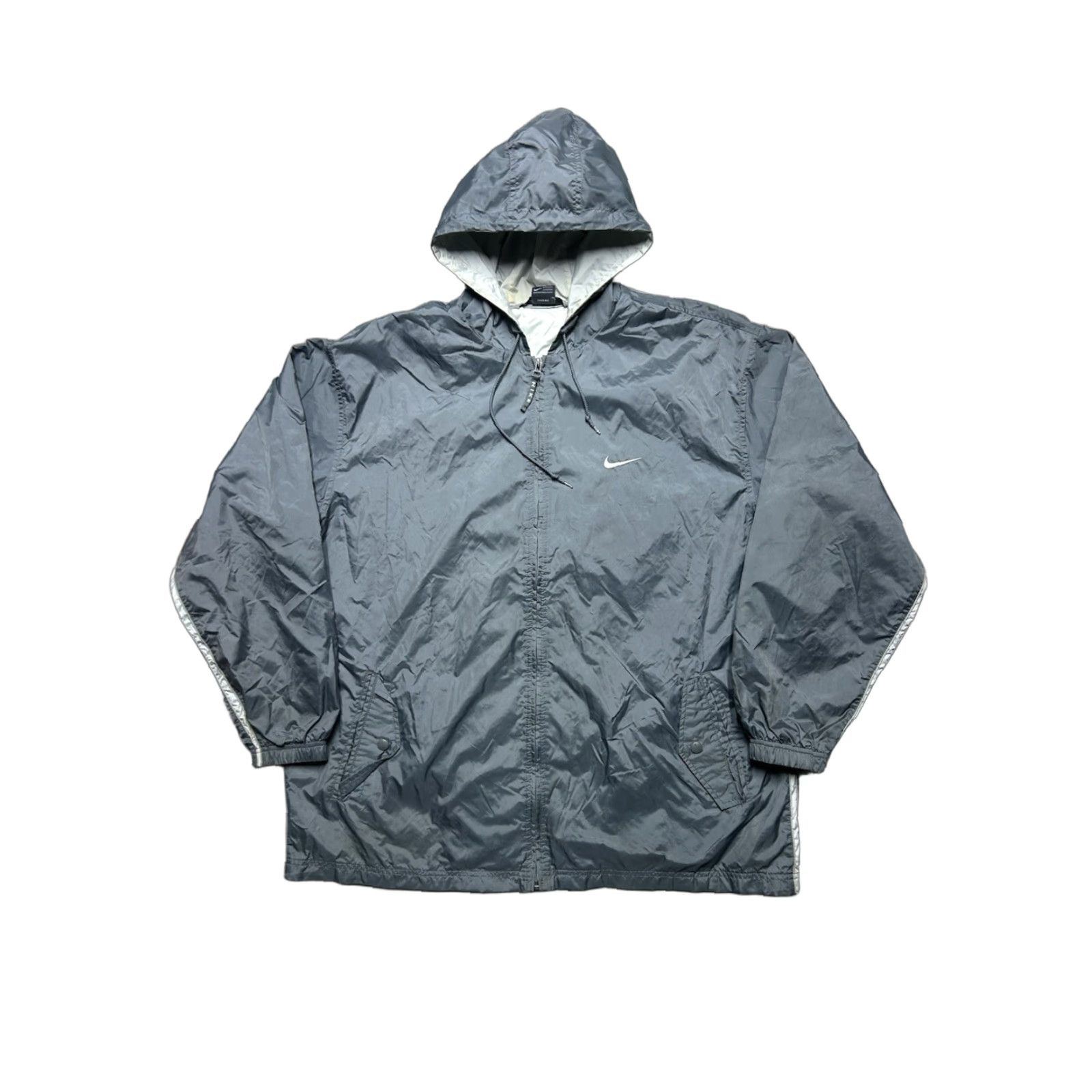 Corteiz × Nike Nike x Corteiz NRG Gully Grey Jacket | Grailed