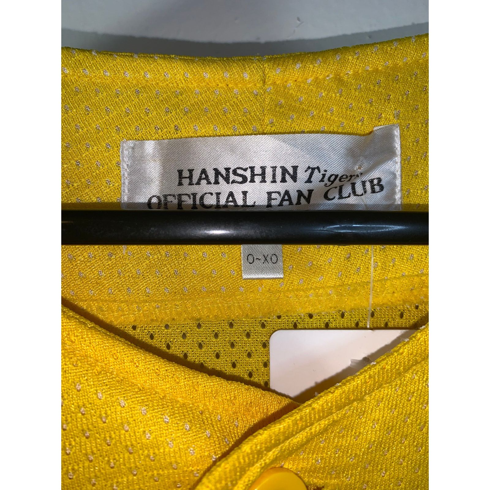 Vintage Hanshin Tigers #25 Official Fan Club Jersey Japan Size US L / EU 52-54 / 3 - 7 Thumbnail