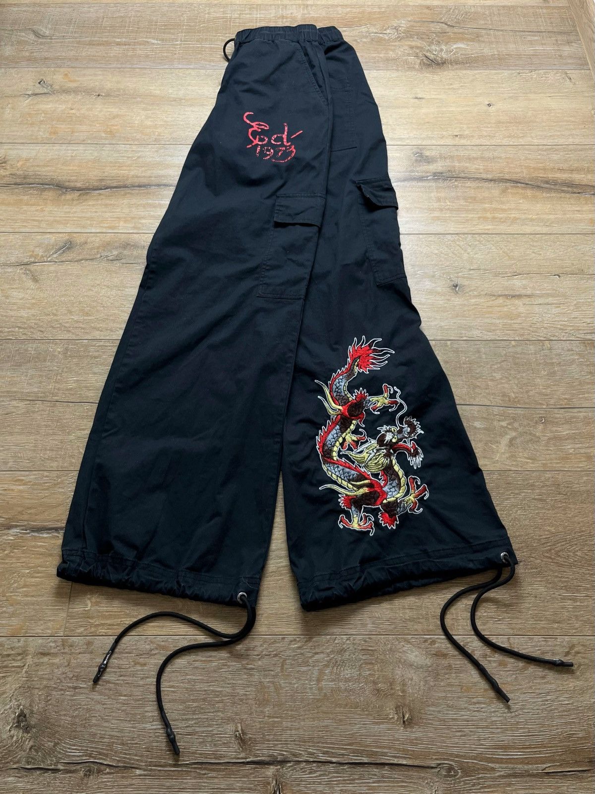 Other VTG BAGGY RAP SK8 ED HARDY JNCO STYLE CARGO PANTS Y2K Size US 34 / EU 50 - 1 Thumbnail