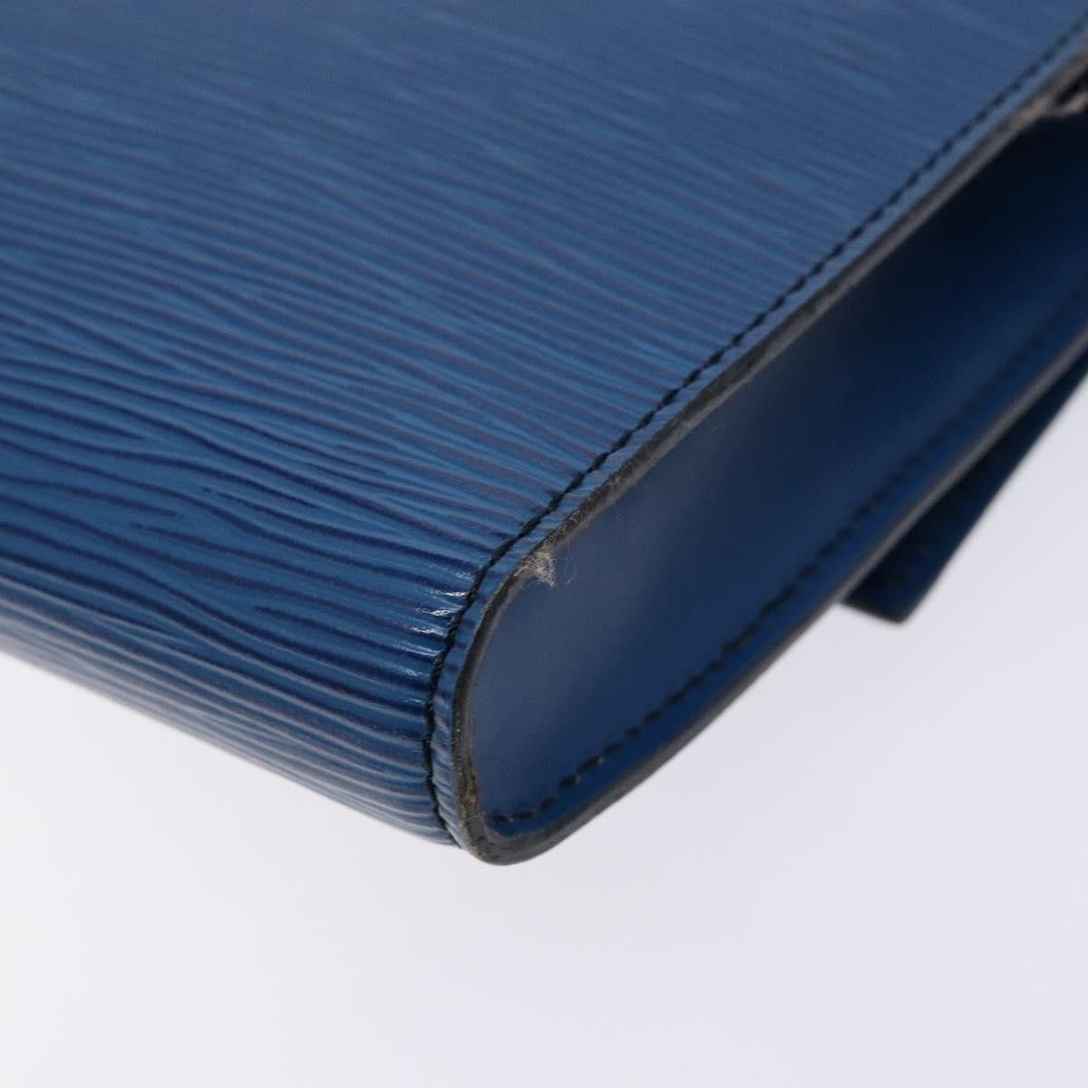 Louis Vuitton LOUIS VUITTON Epi Pochette Arche Shoulder Bag Blue M52575 Size ONE SIZE - 16 Thumbnail