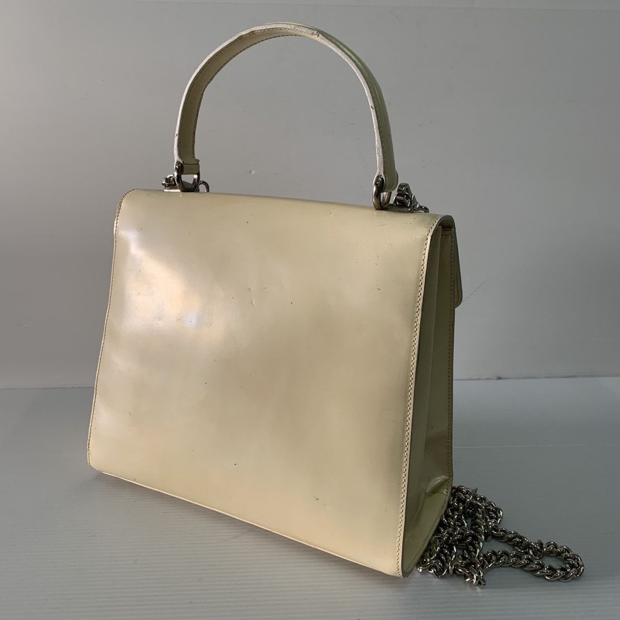 Gucci Gucci Leather Kelly Vintage Bag Size ONE SIZE - 3 Thumbnail