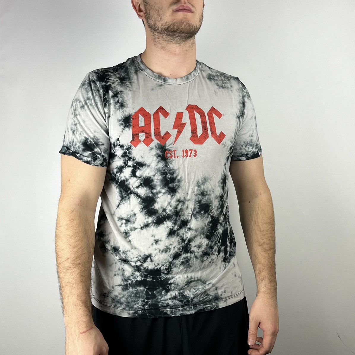 AC/DC Acdc Tshirt rock band box logo size Medium Size US M / EU 48-50 / 2 - 1 Thumbnail