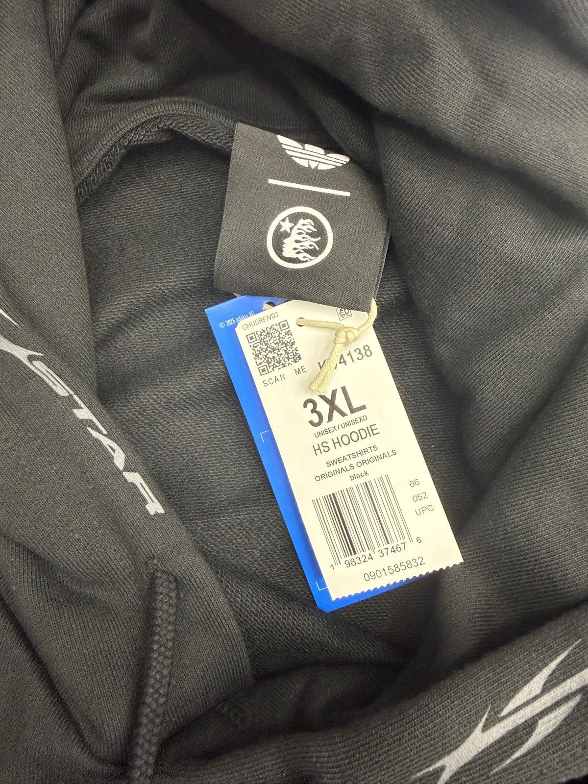 HELLSTAR Hellstar x Adidas Hoodie Size 3XL Size US XXL / EU 58 / 5 - 7 Thumbnail