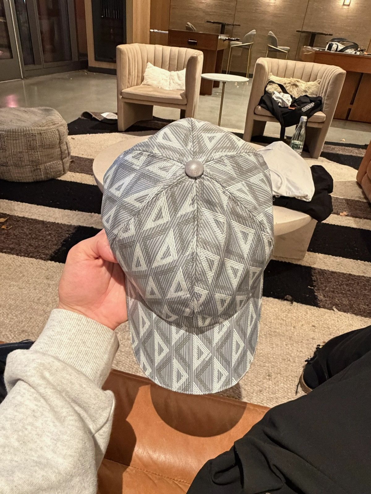 Dior STEAL! Dior CD Diamond Baseball Hat Size ONE SIZE - 2 Thumbnail