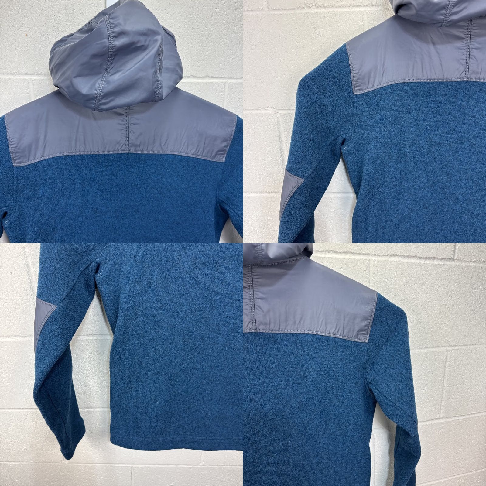 The North Face VINTAGE The North Face Jacket Mens S Teal Hooded Fleece Full Zip Outdoor Hiking Size US S / EU 44-46 / 1 - 9 Thumbnail
