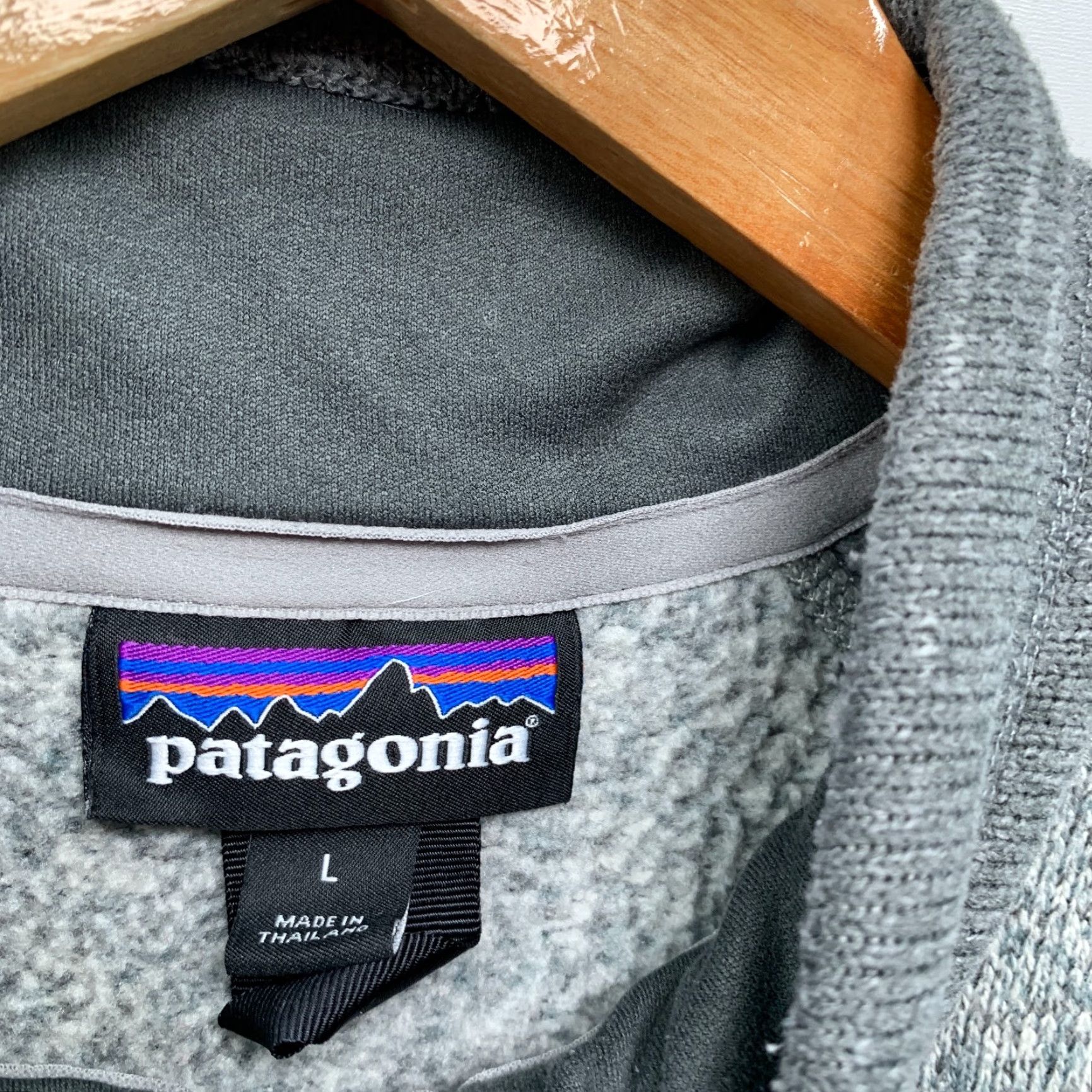Patagonia Patagonia Better Sweater 1/2 Zip Pullover Mens Large Gray Fleece Pullover Windbreaker Outdoor Winter 90s? Size US L / EU 52-54 / 3 - 3 Thumbnail