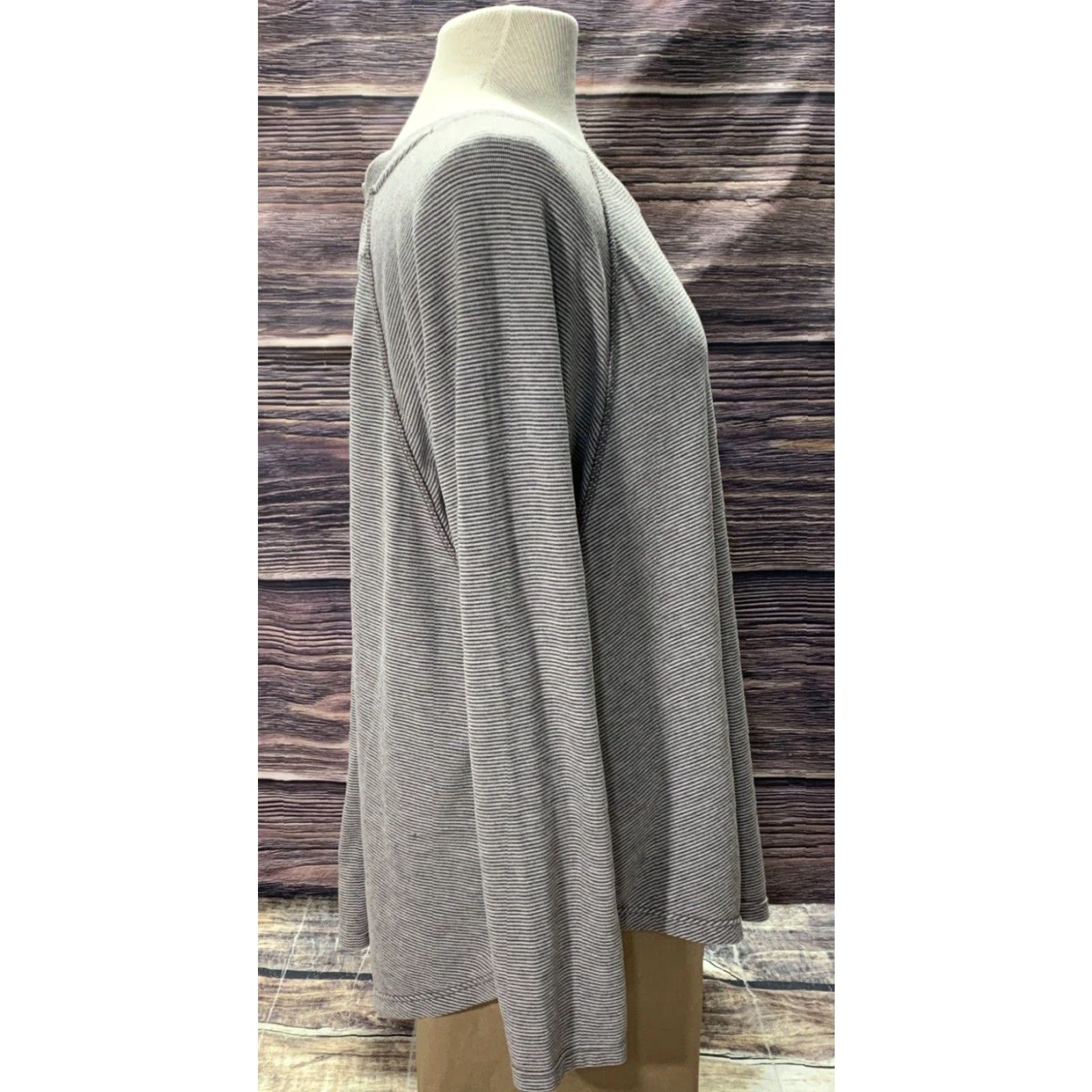 Tommy Hilfiger Tommy Hilfiger Pullover Woman’s Soft Top Casual Brown White Stripe Size M Size M / US 6-8 / IT 42-44 - 6 Thumbnail