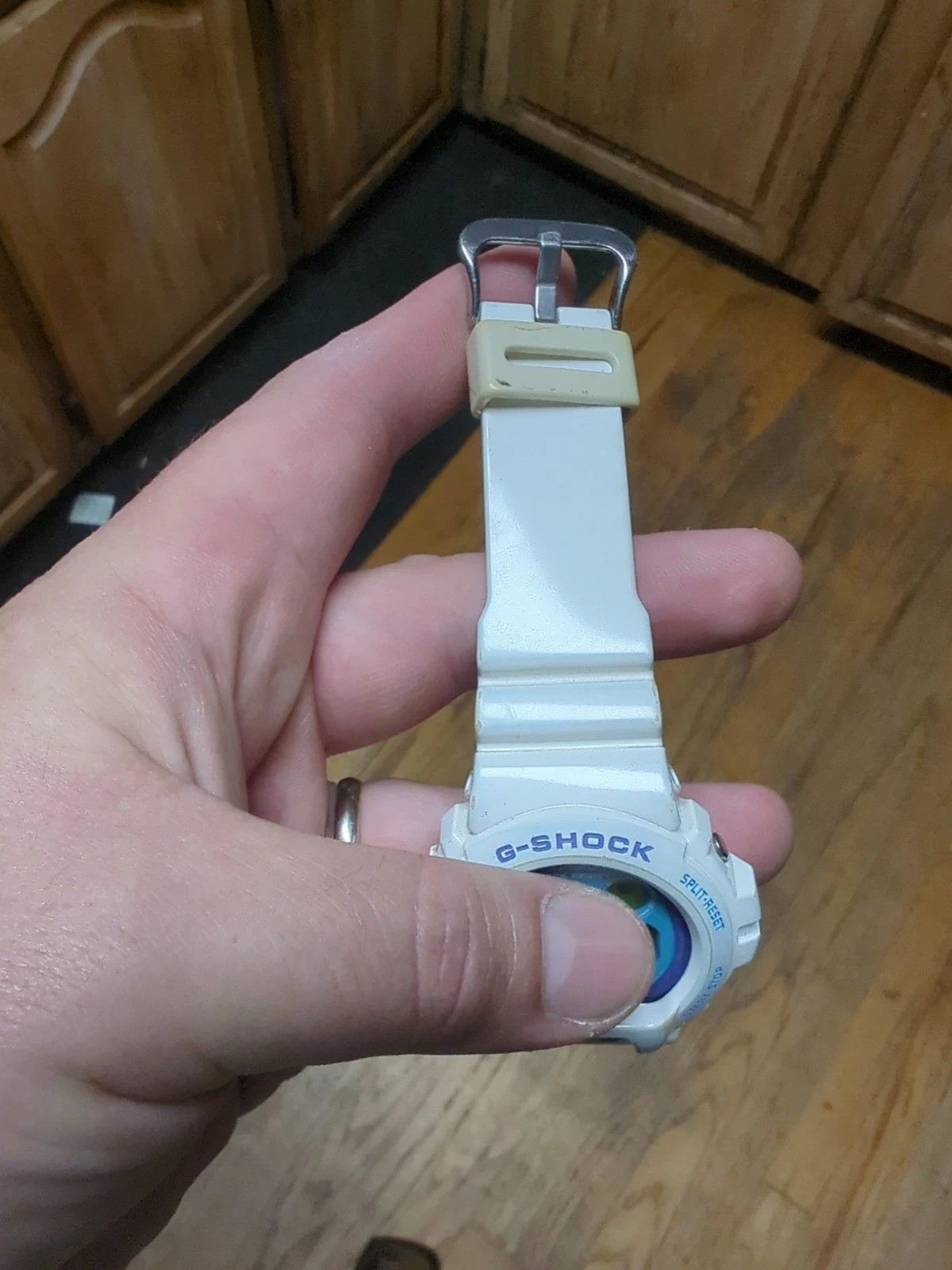 Casio Casio G-Shock DW-6900-CS-7 White Watch Green Purple White Size ONE SIZE - 8 Thumbnail