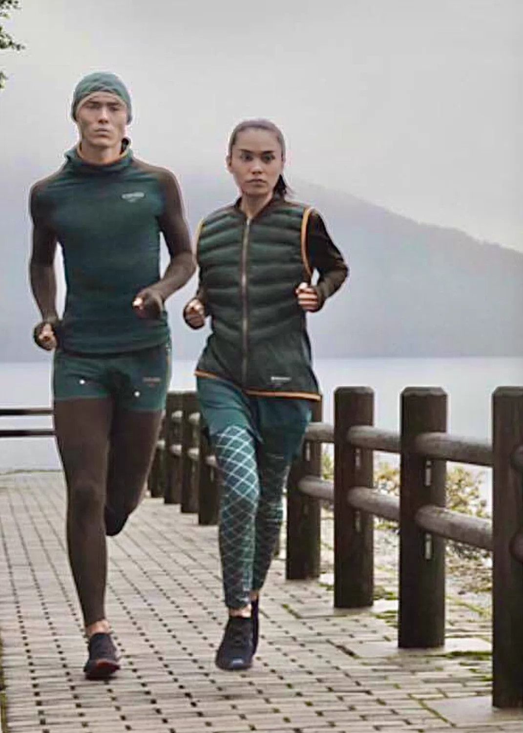 Nike Nike Lab UC Gyakusou Takahashi Quilted Leggings Dark Green M Size US 32 / EU 48 - 7 Thumbnail