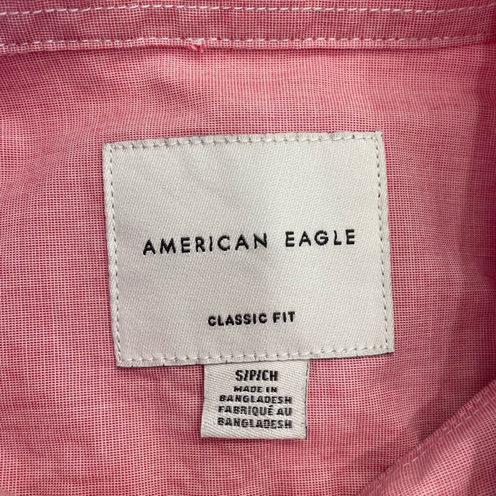 American Eagle Outfitters American Eagle Outfitters Poplin Button Up Shirt S Size US S / EU 44-46 / 1 - 8 Thumbnail