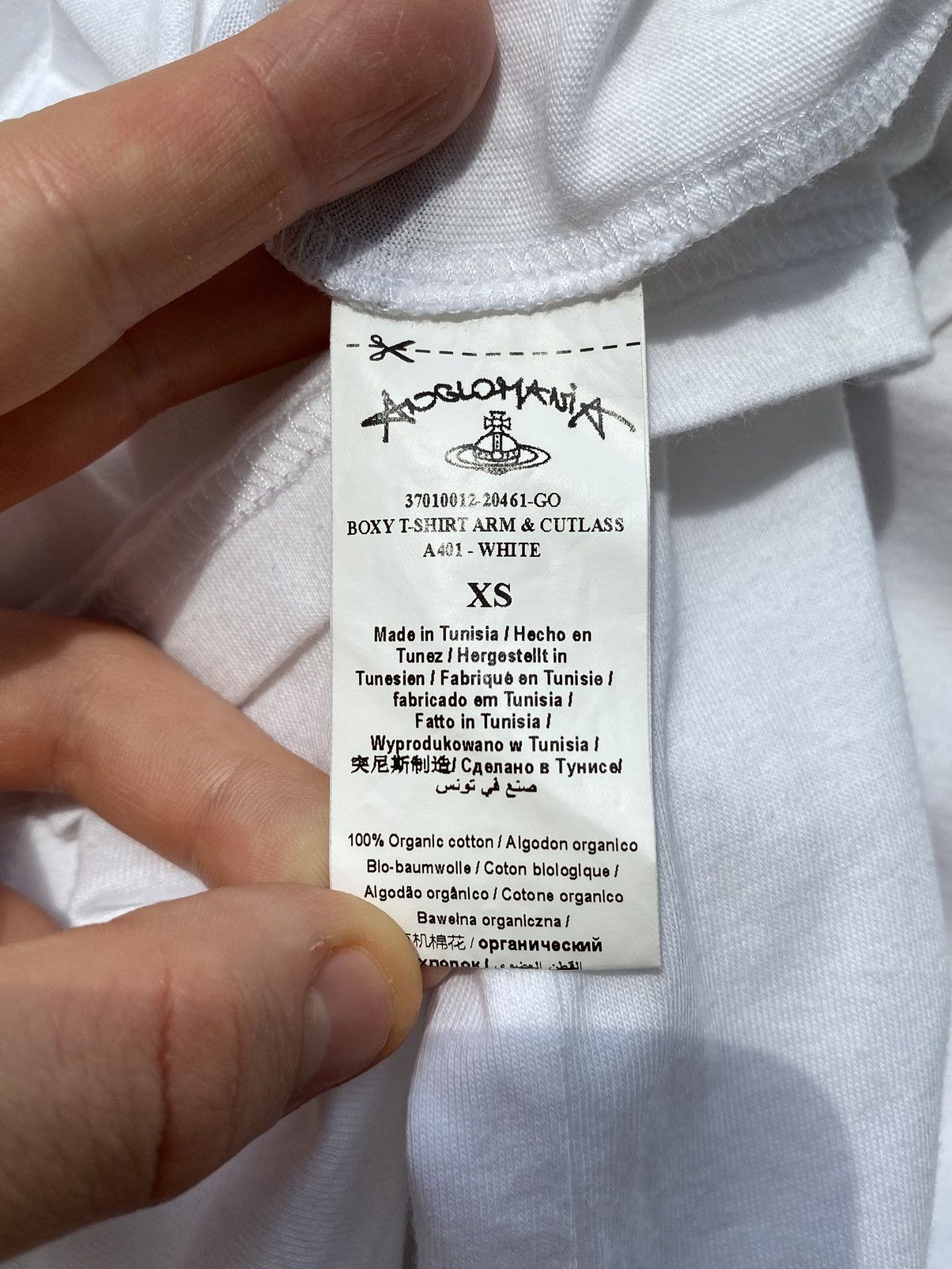 Vivienne Westwood Vivienne Westwood White Orb Logo T-Shirt Designer Cotton Size US XS / EU 42 / 0 - 6 Thumbnail