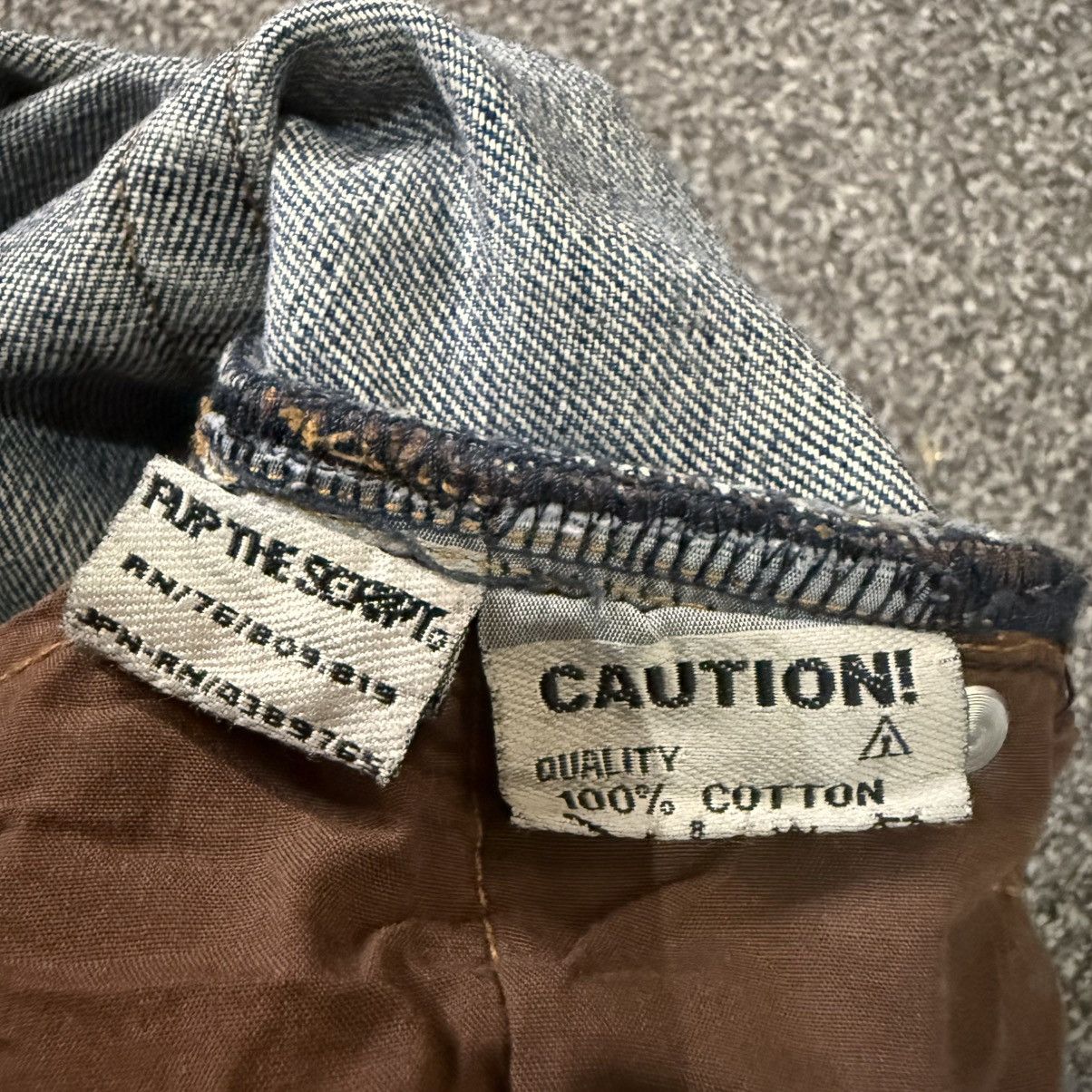 Hypebeast 🇯🇵 Vintage 1996 Japanese Streetwear Baggy Flip The Script Size US 34 / EU 50 - 16 Thumbnail