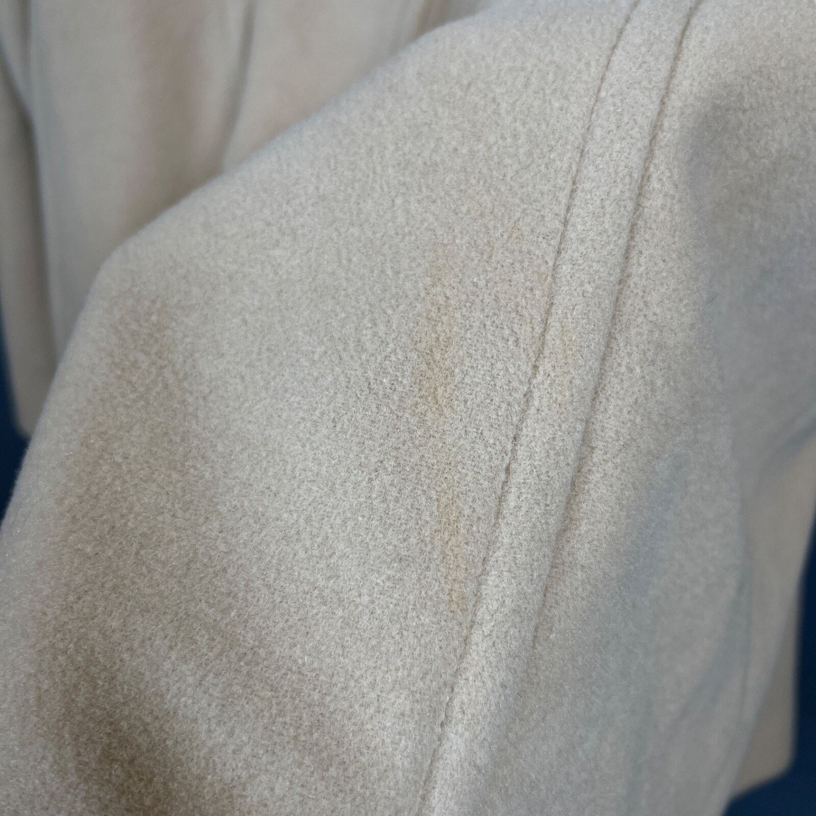 Vintage Marvin Richards L women’s beige wool coat trench jacket New Size L / US 10 / IT 46 - 8 Thumbnail