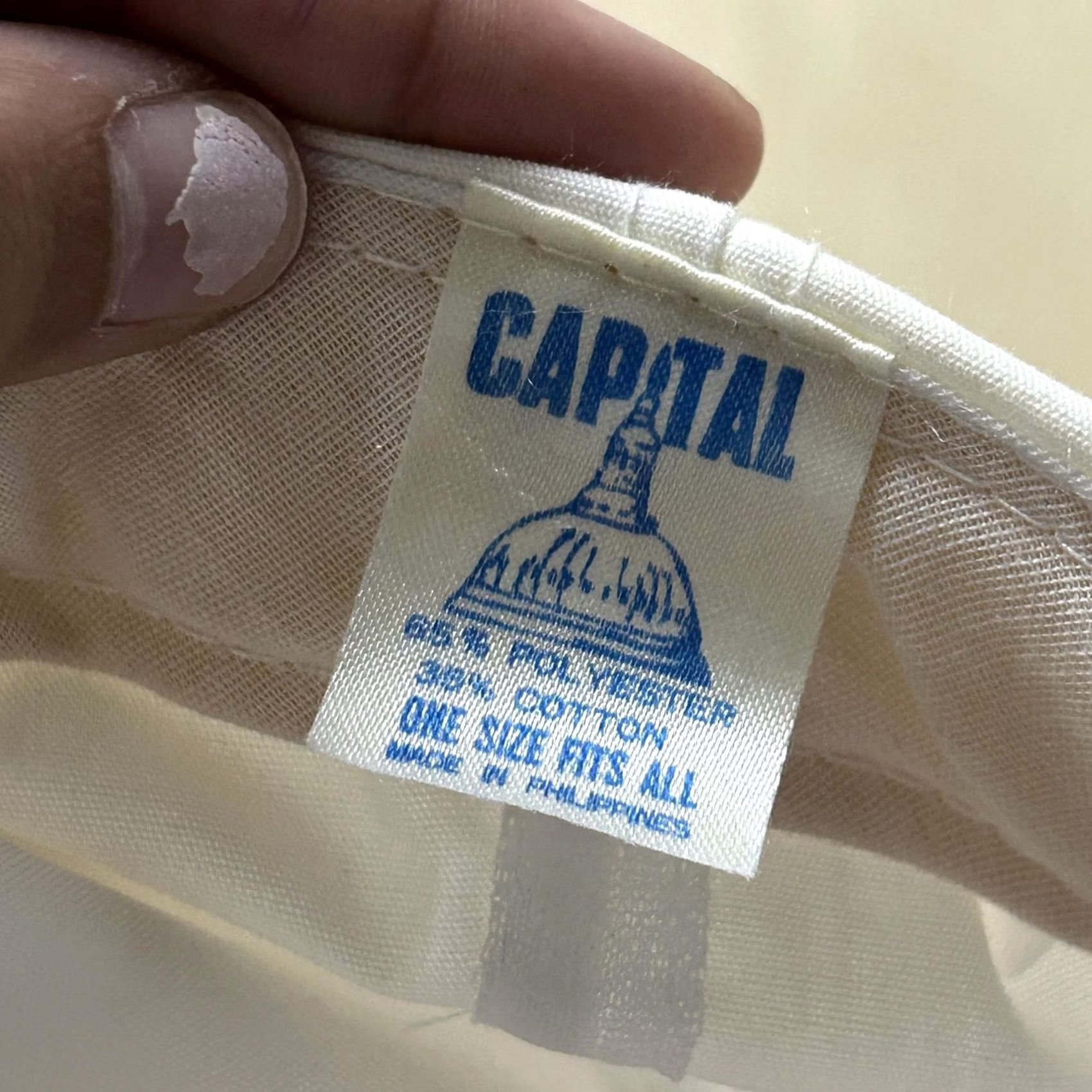 Roper VINTAGE Captain Cap Snap Back Mens One Size White Northcoast Watermelon Rope Cap Size ONE SIZE - 7 Thumbnail