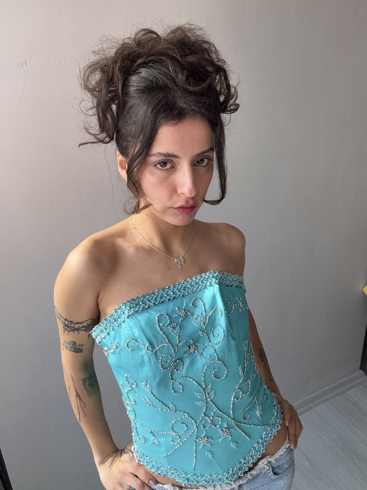 Vintage Vintagw bustier Size M / US 6-8 / IT 42-44 - 2 Thumbnail