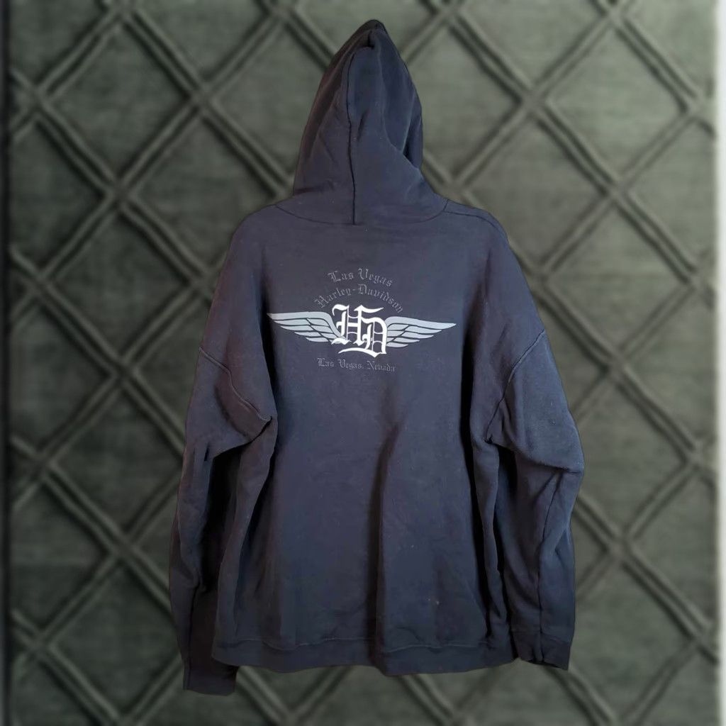 Harley Davidson Harley-Davidson Pullover Hoodie Black RK Stratman Design Adult 2XL USA Size US XXL / EU 58 / 5 - 1 Thumbnail