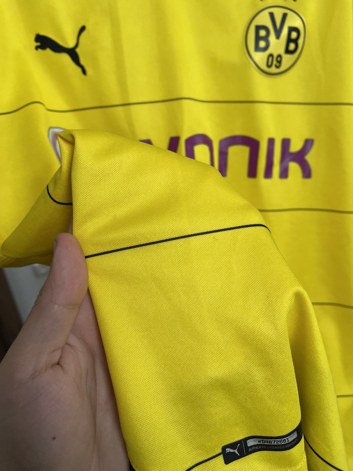 Puma 2015/2016 Puma Borussia Dortmund Soccer Jersey Shirt Size US XL / EU 56 / 4 - 17 Thumbnail