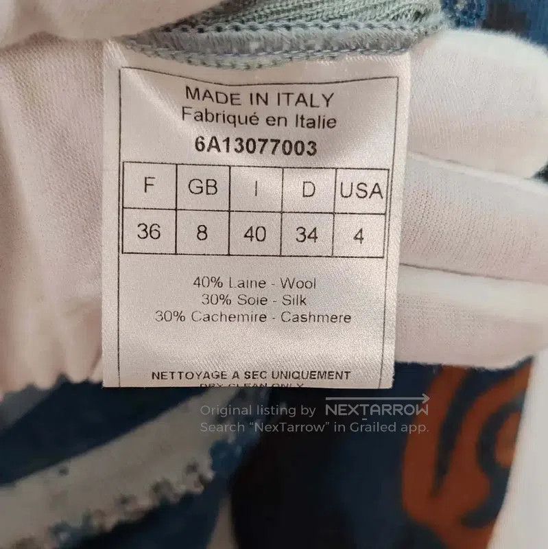 Dior Dior Women's Blue Wool Cardigan . Size S / US 4 / IT 40 - 4 Thumbnail