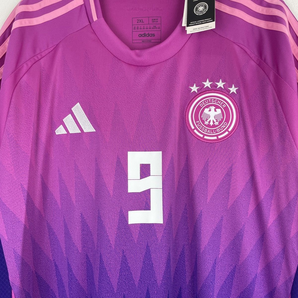 Adidas Germany Niclas Füllkrug Adidas Genuine Jersey 2024/2025 XXL Size US XXL / EU 58 / 5 - 3 Thumbnail