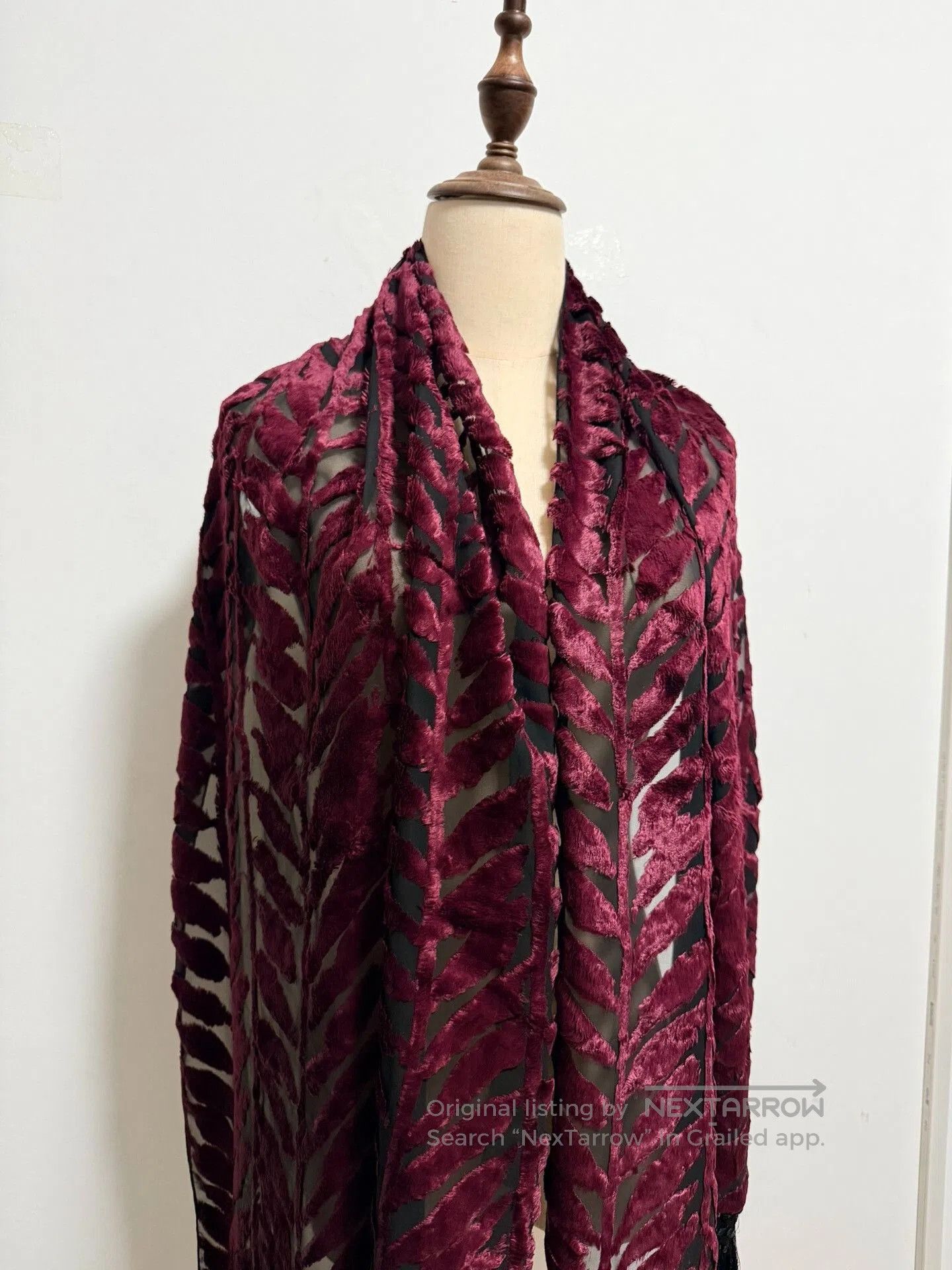 Yohji Yamamoto Yohji Yamamoto Noir Scarf. Size ONE SIZE - 4 Thumbnail