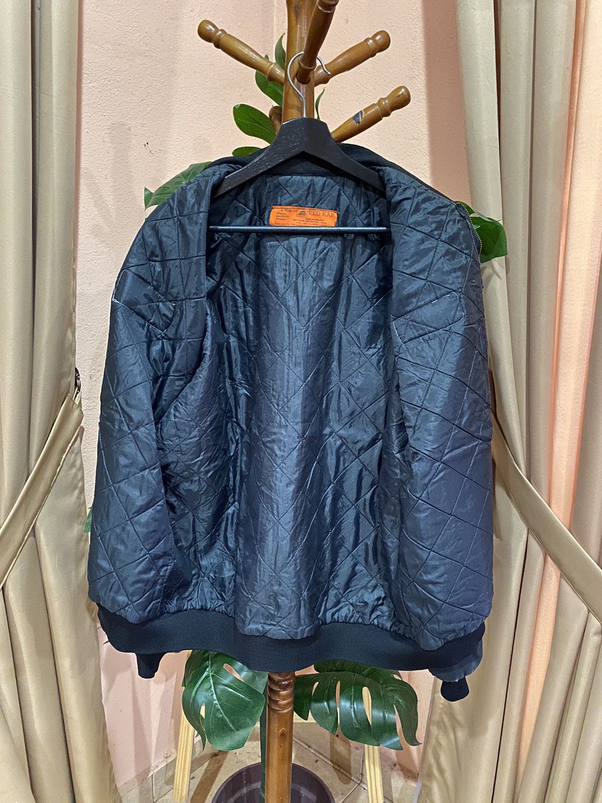 Red Kap VINTAGE 90S RED KAP WORKWEAR BOMBER JACKET Size US L / EU 52-54 / 3 - 5 Thumbnail