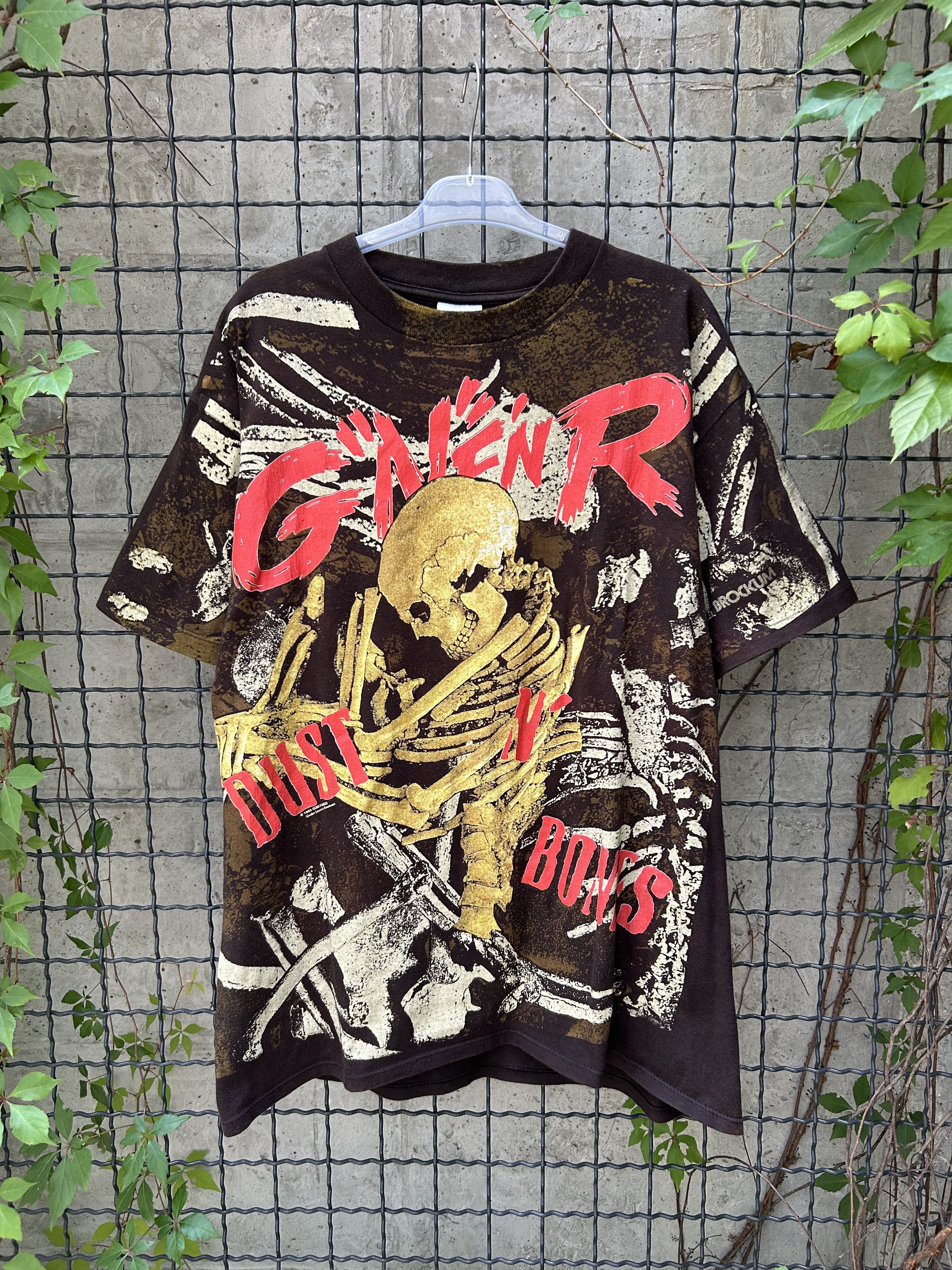 Vintage 1992 Guns N Roses Rock Band All Over Print T-shirt