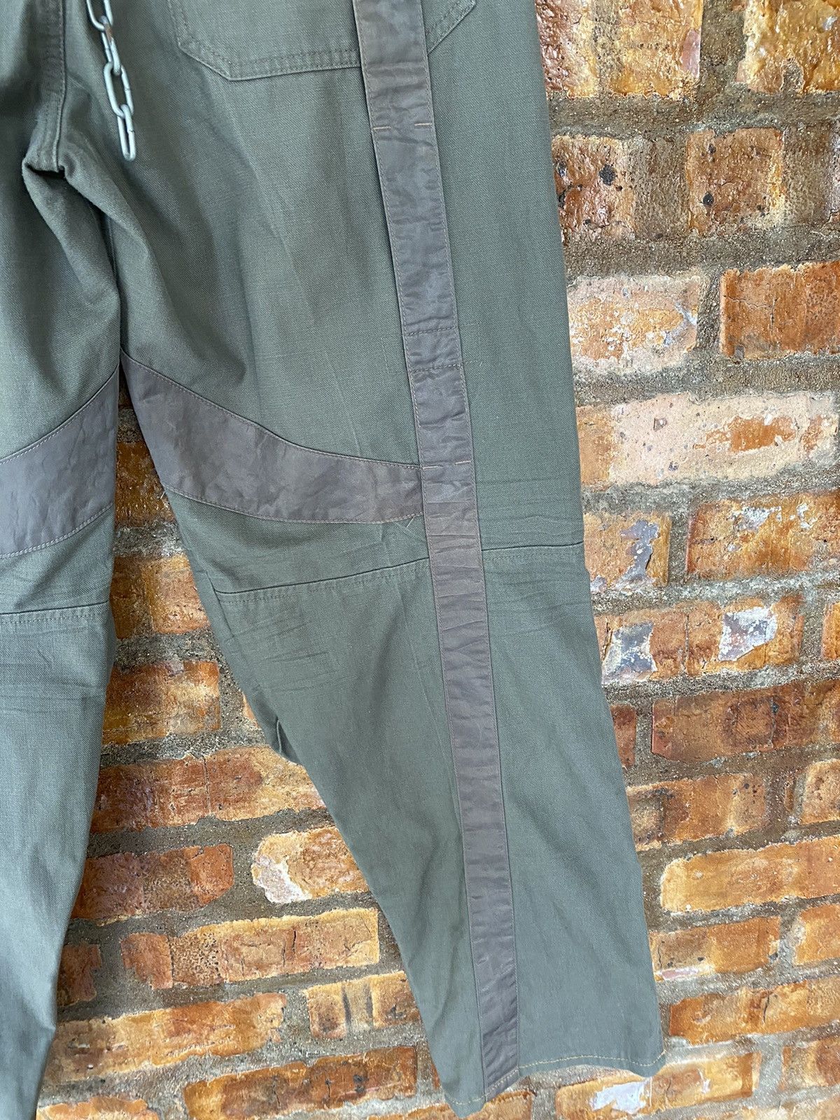 14th Addiction × Japanese Brand × Marithe + Francois Girbaud Marithe Francois Girbaud Bondage parachute knee pocket pants Size US 32 / EU 48 - 16 Thumbnail