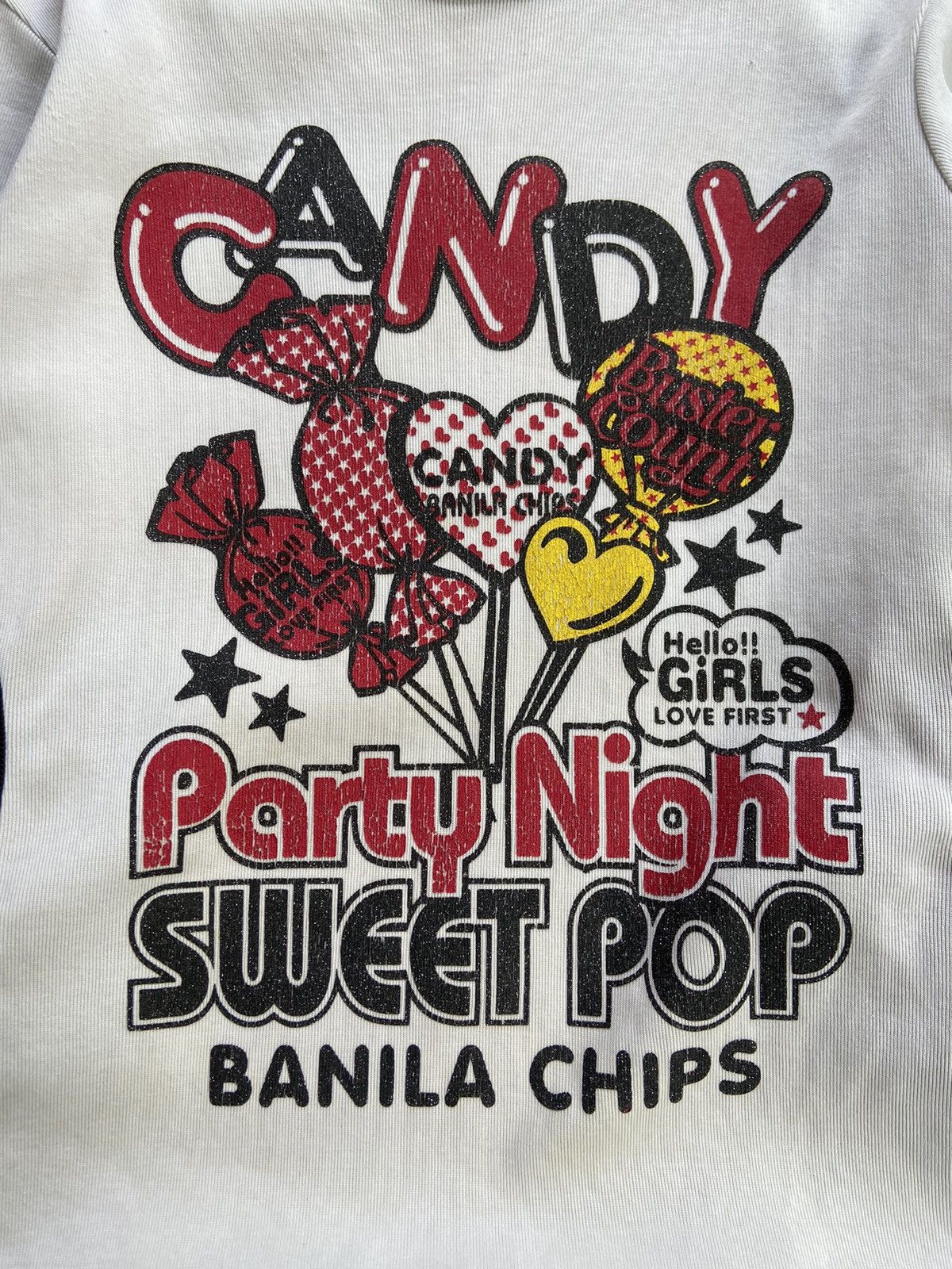 Beauty Beast × Hysteric Glamour × Japanese Brand CANDY PARTY NIGHT SWEET POP BANILA CHIPS LONG SLEEVE Size US S / EU 44-46 / 1 - 6 Thumbnail